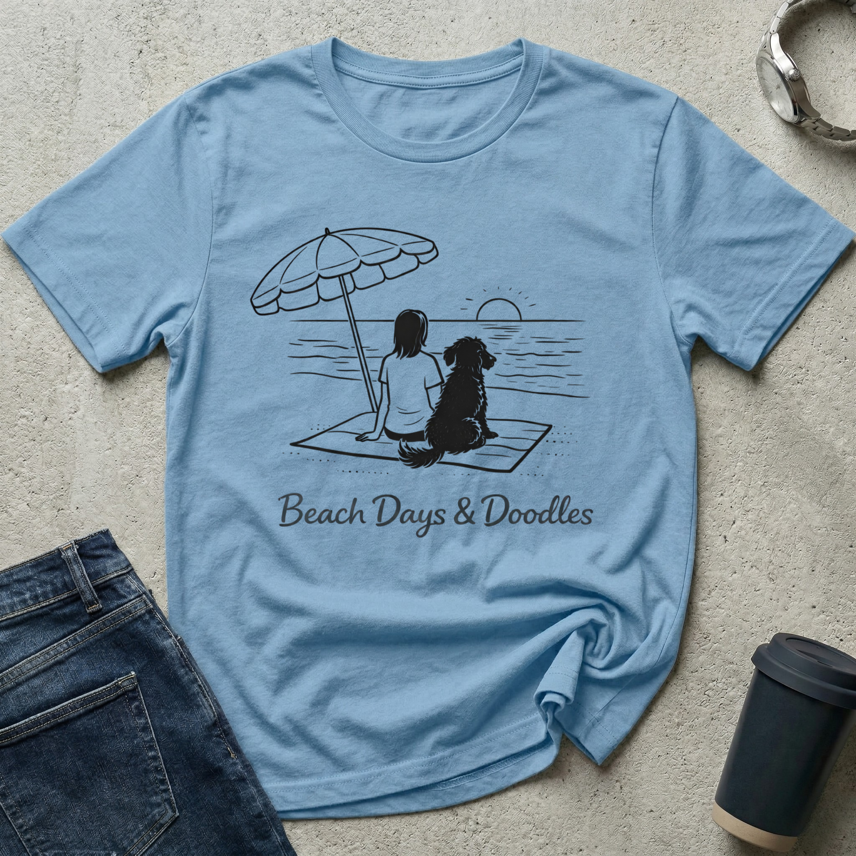 Beach Days & Doodles T-Shirt