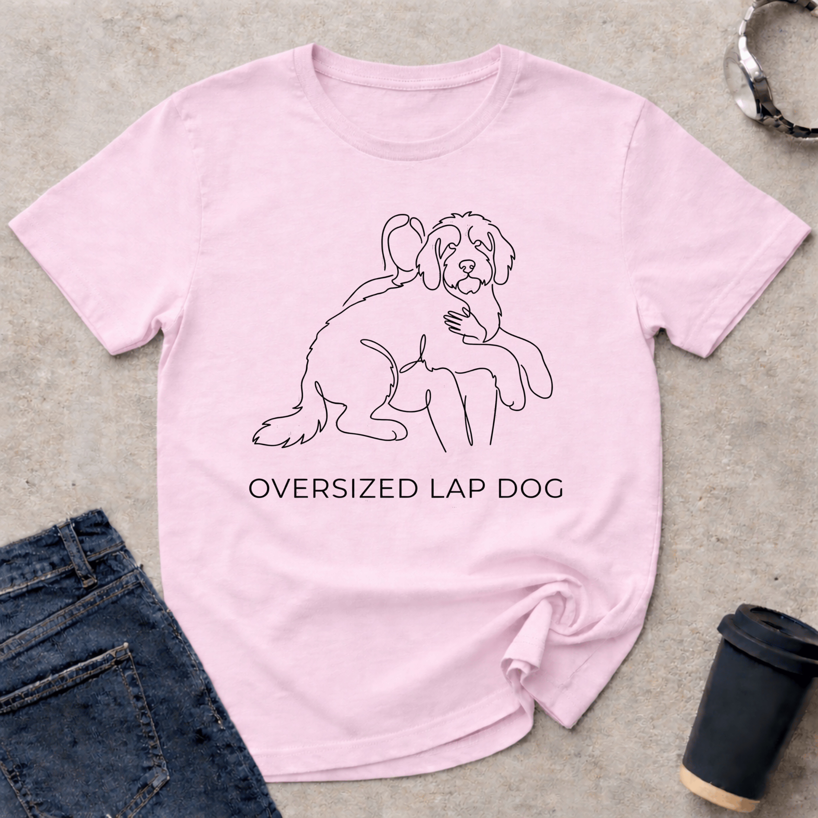 Oversized Lap Dog T-Shirt