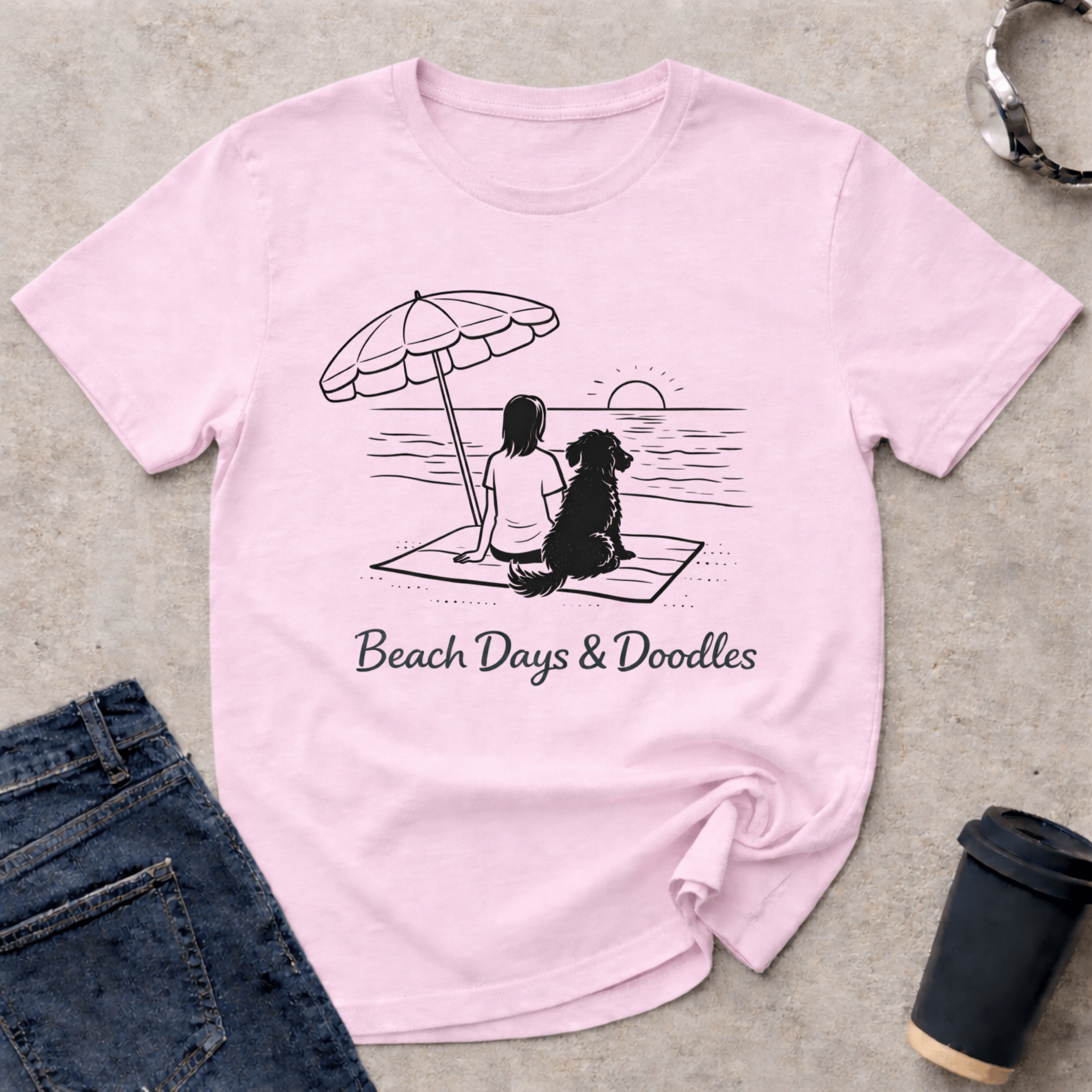 Beach Days & Doodles T-Shirt