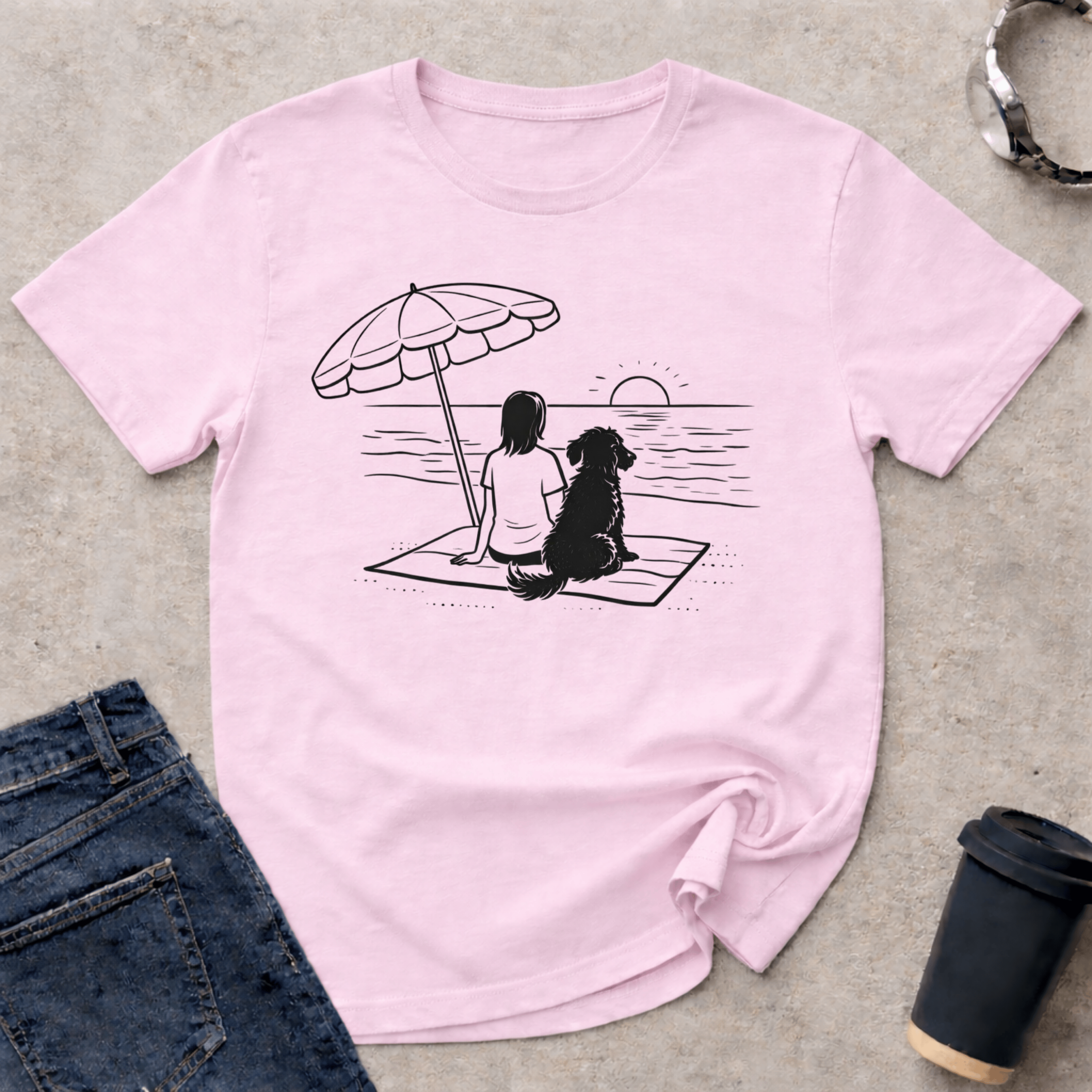 Beach Days & Doodles T-Shirt