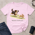 Wildlife Enthusiast Rabbit T-Shirt