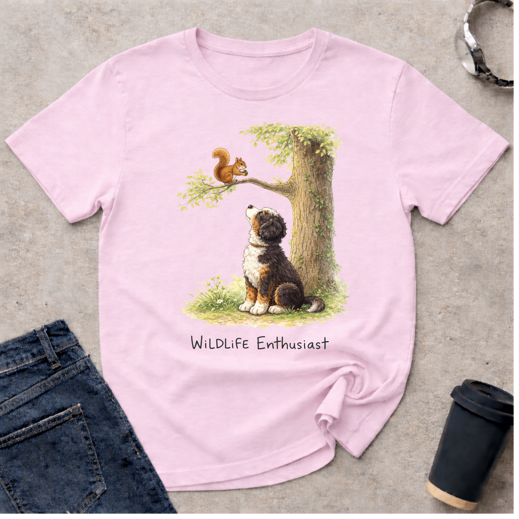 Wildlife Enthusiast Squirrel T-Shirt