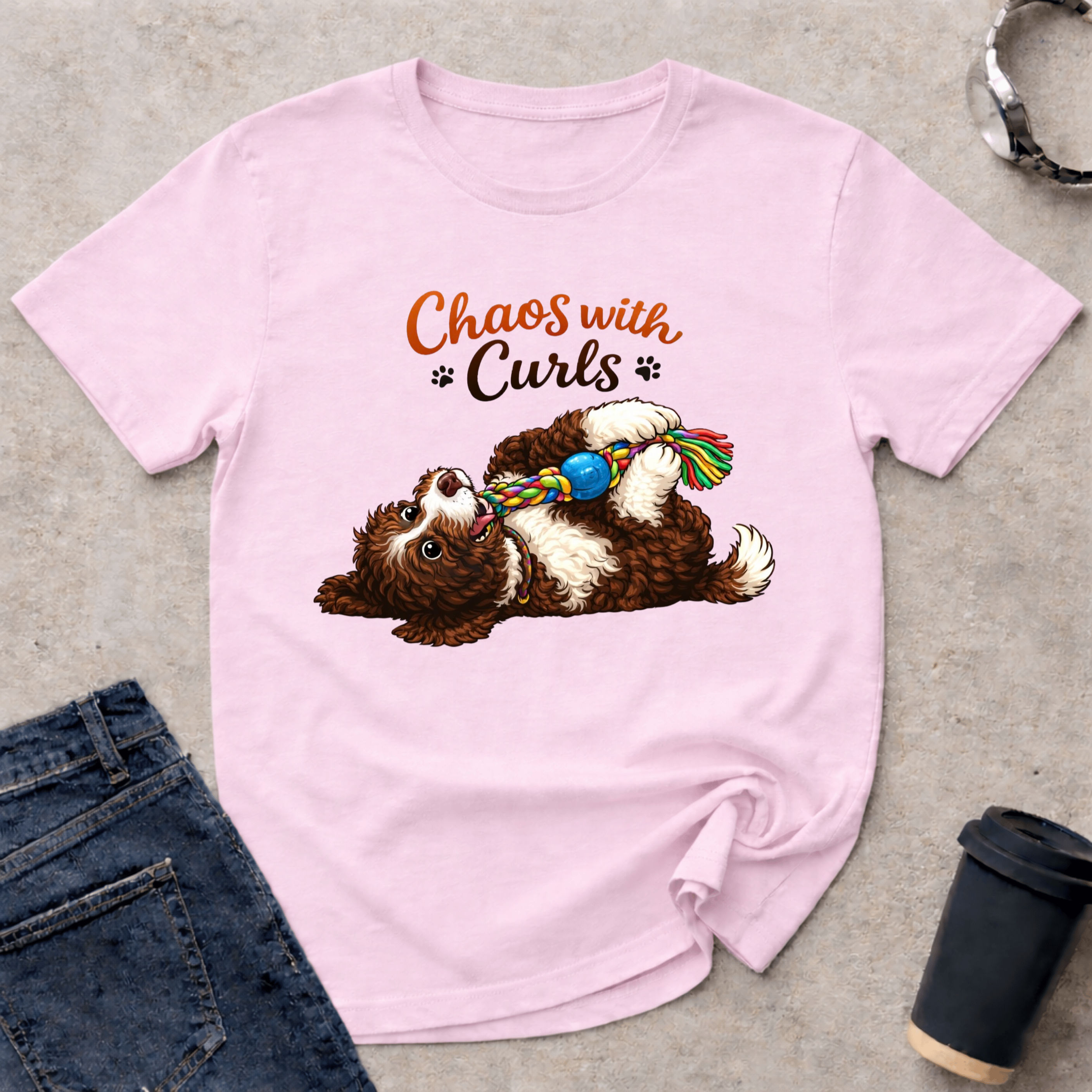 Chaos with Curls T-Shirt