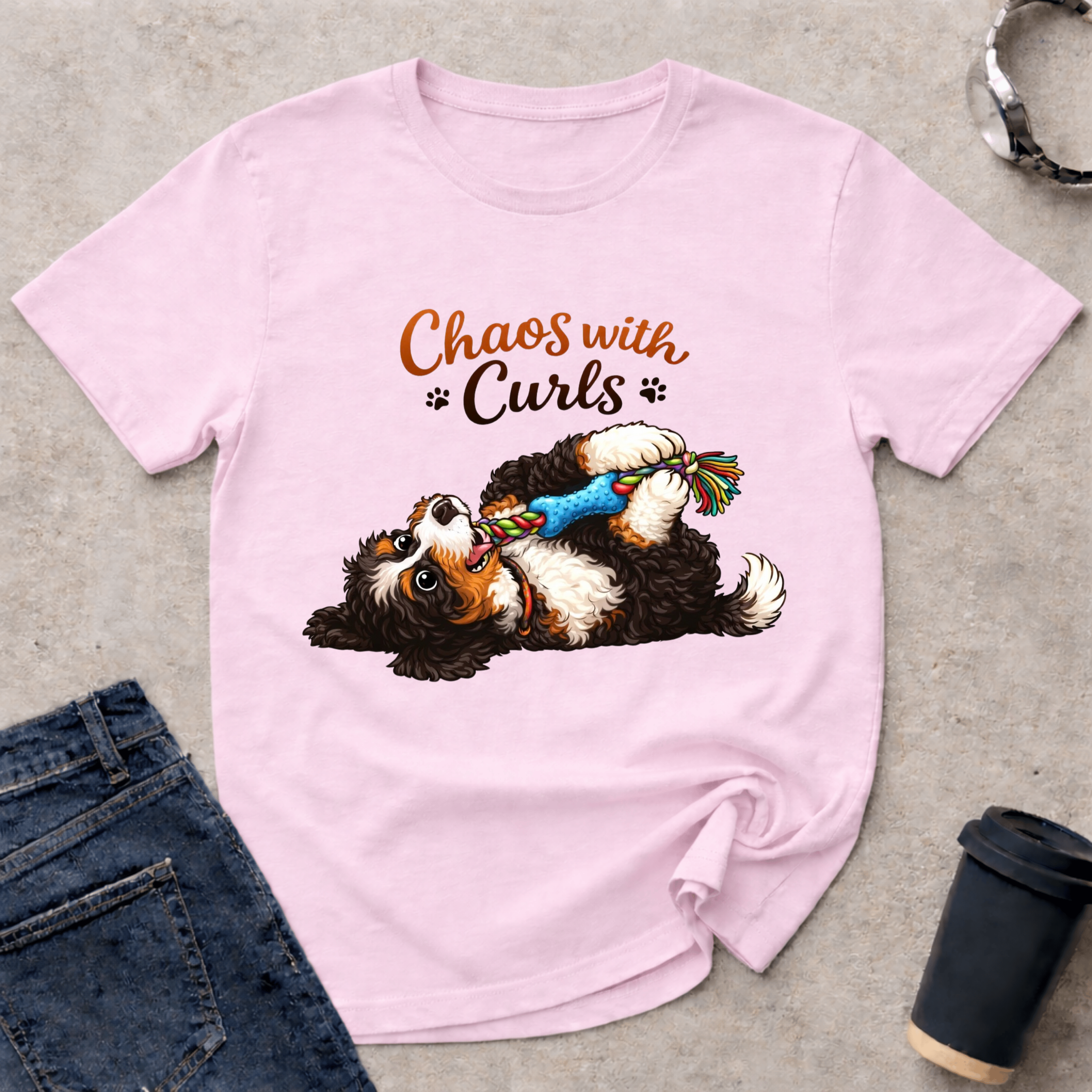 Chaos with Curls T-Shirt