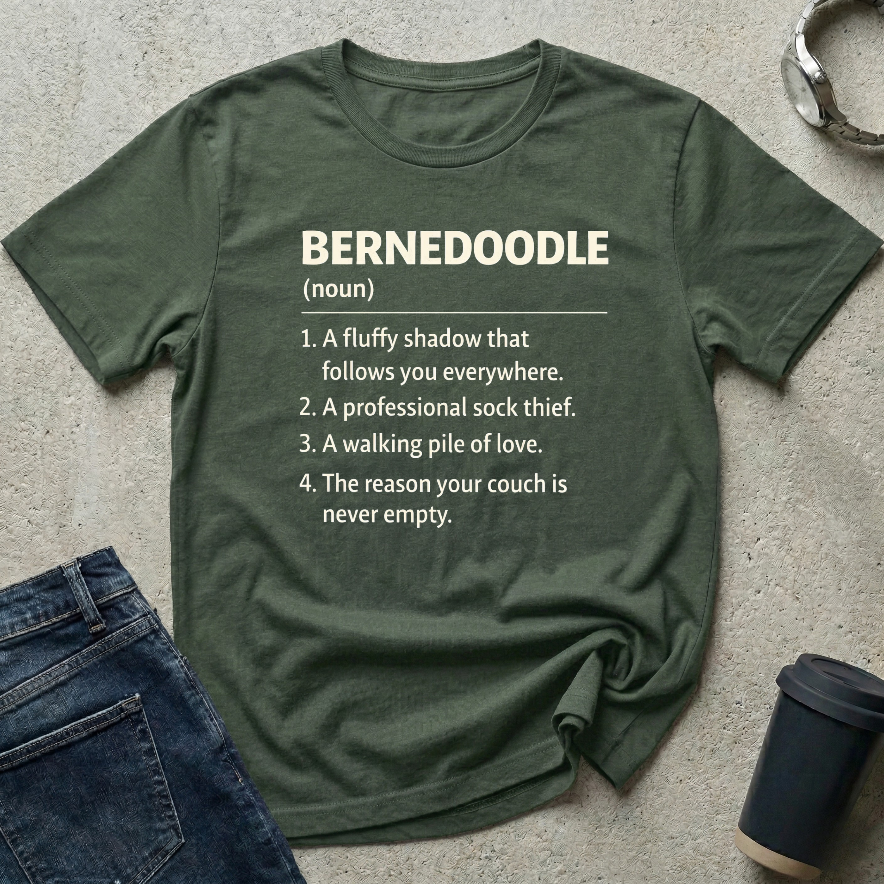 Bernedoodle Definition T-Shirt