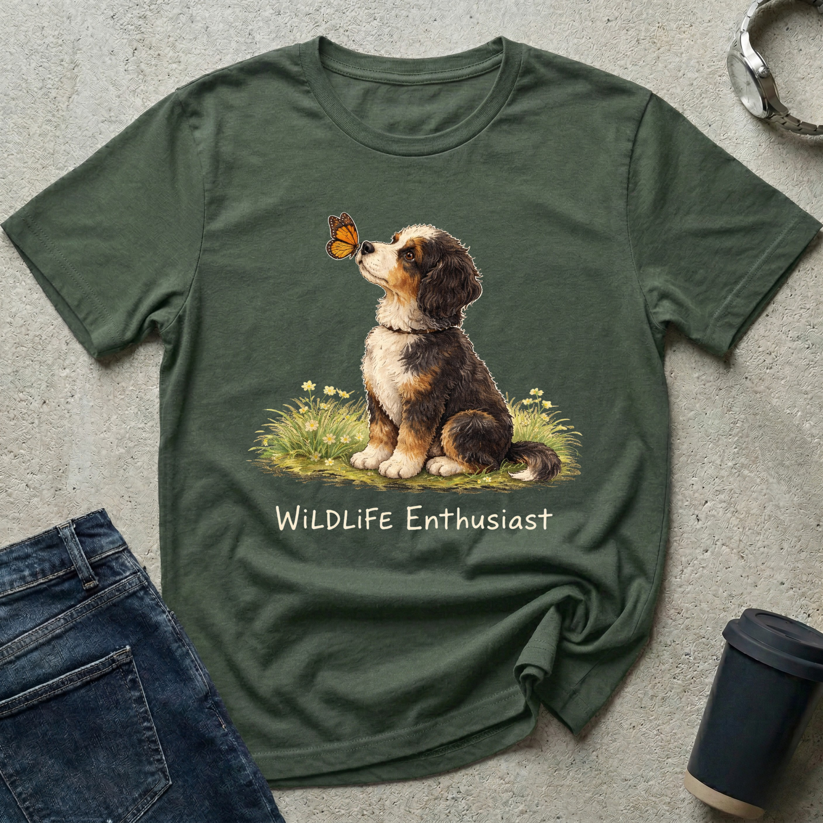 Wildlife Enthusiast - Butterfly T-Shirt