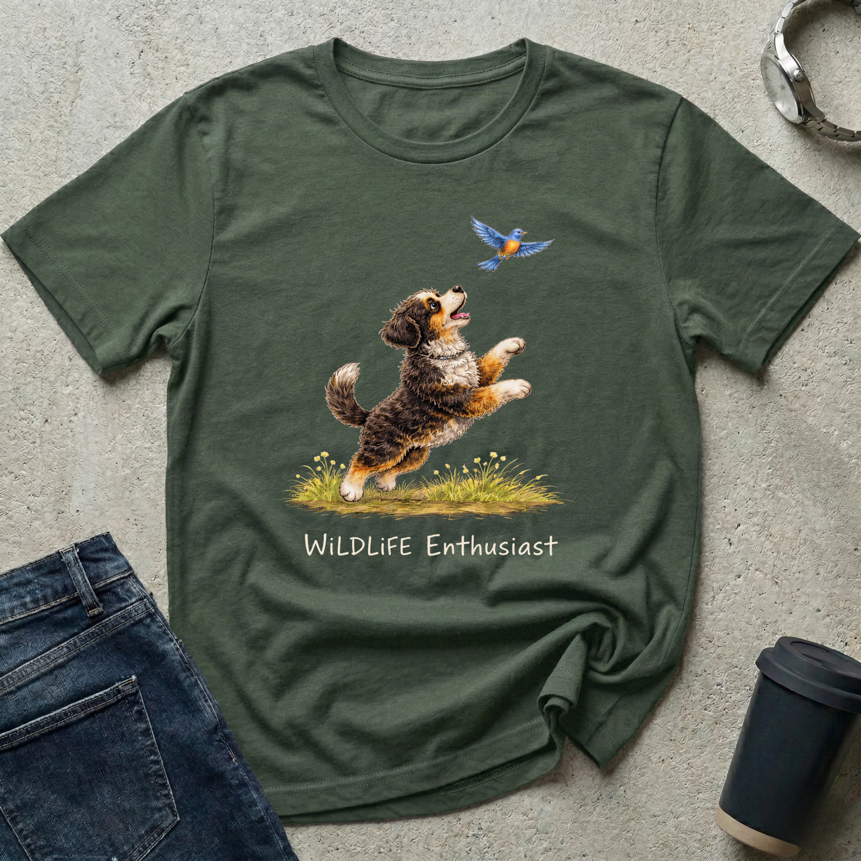 Wildlife Enthusiast - Bird T-Shirt