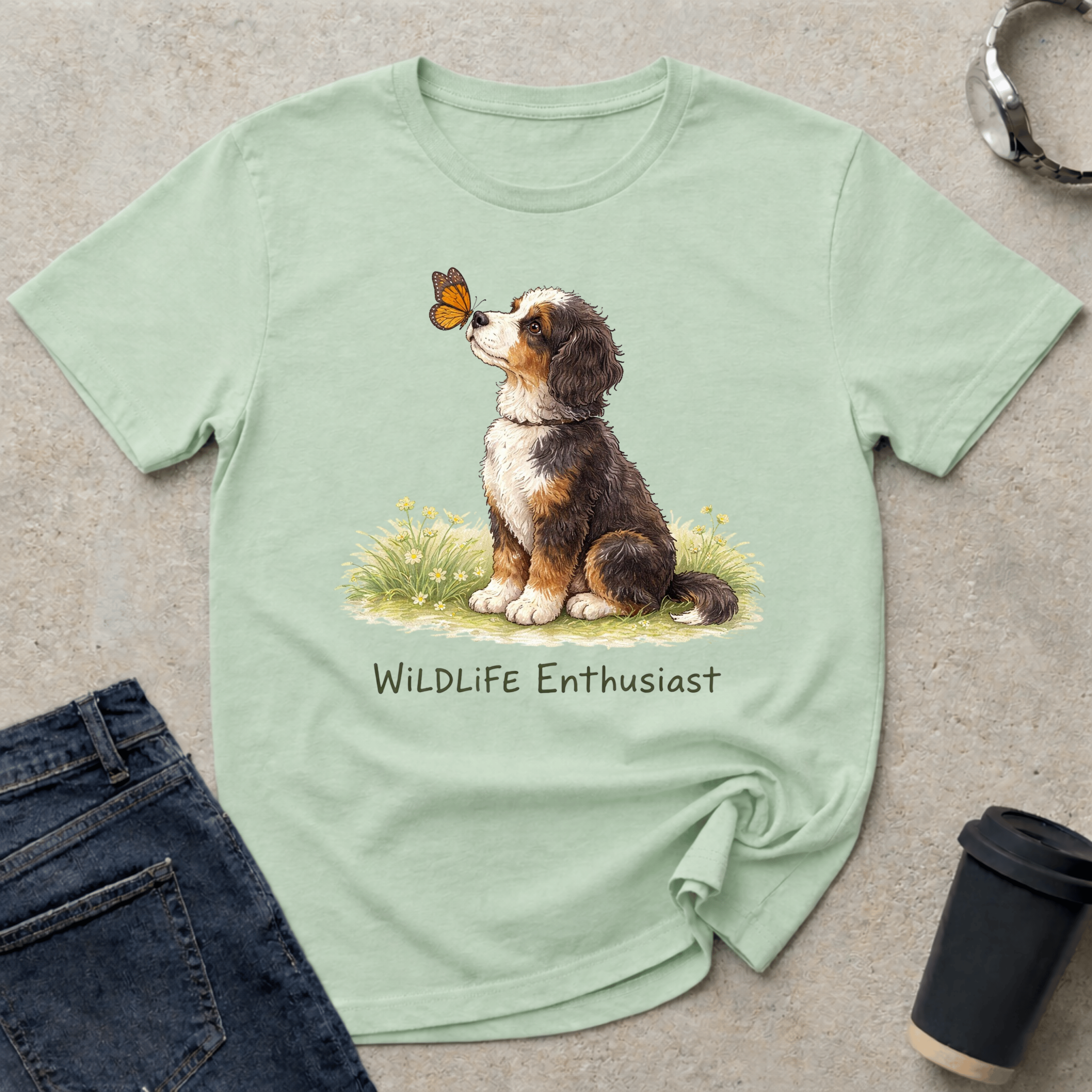 Wildlife Enthusiast Butterfly T-Shirt