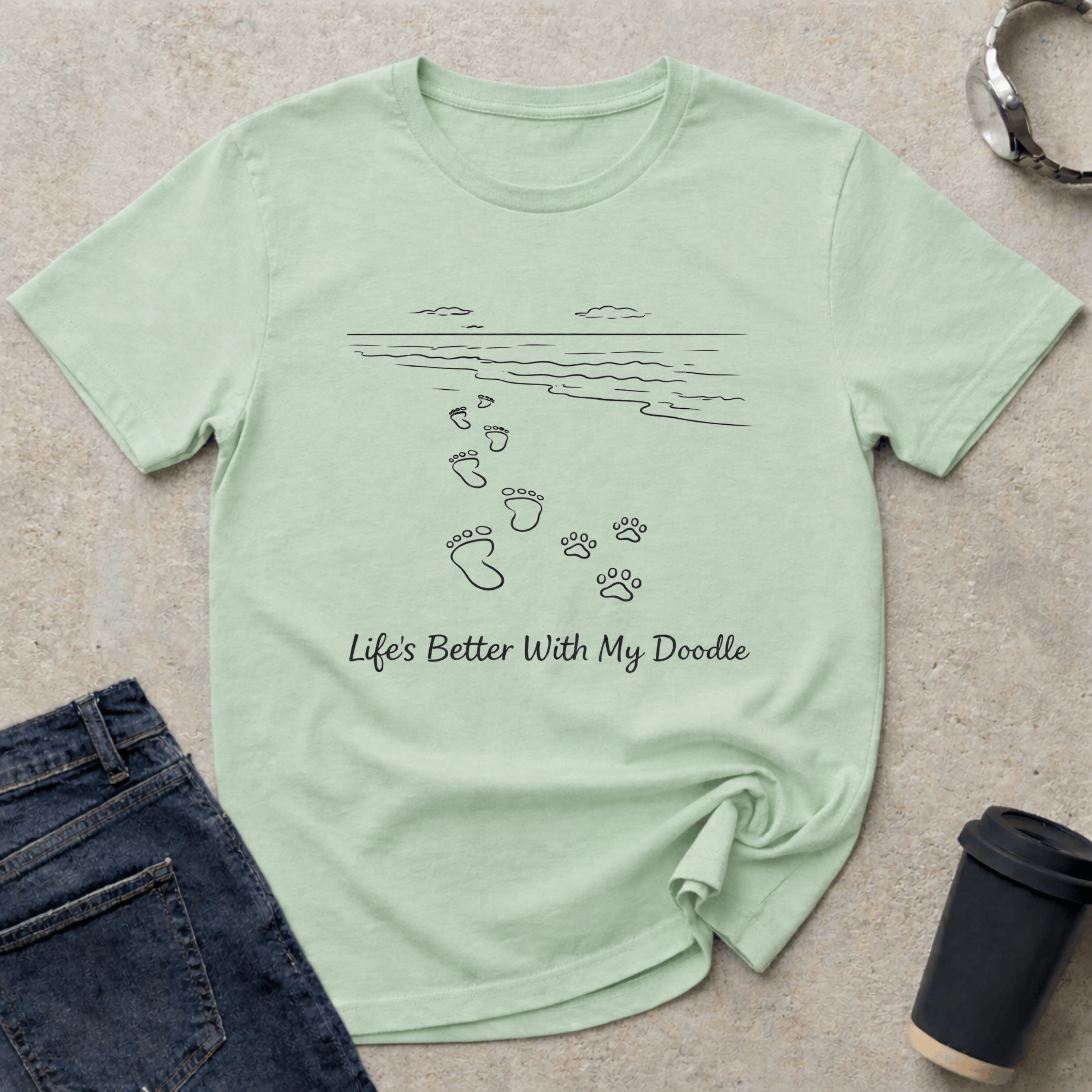 Life's Better With My Doodle T-Shirt