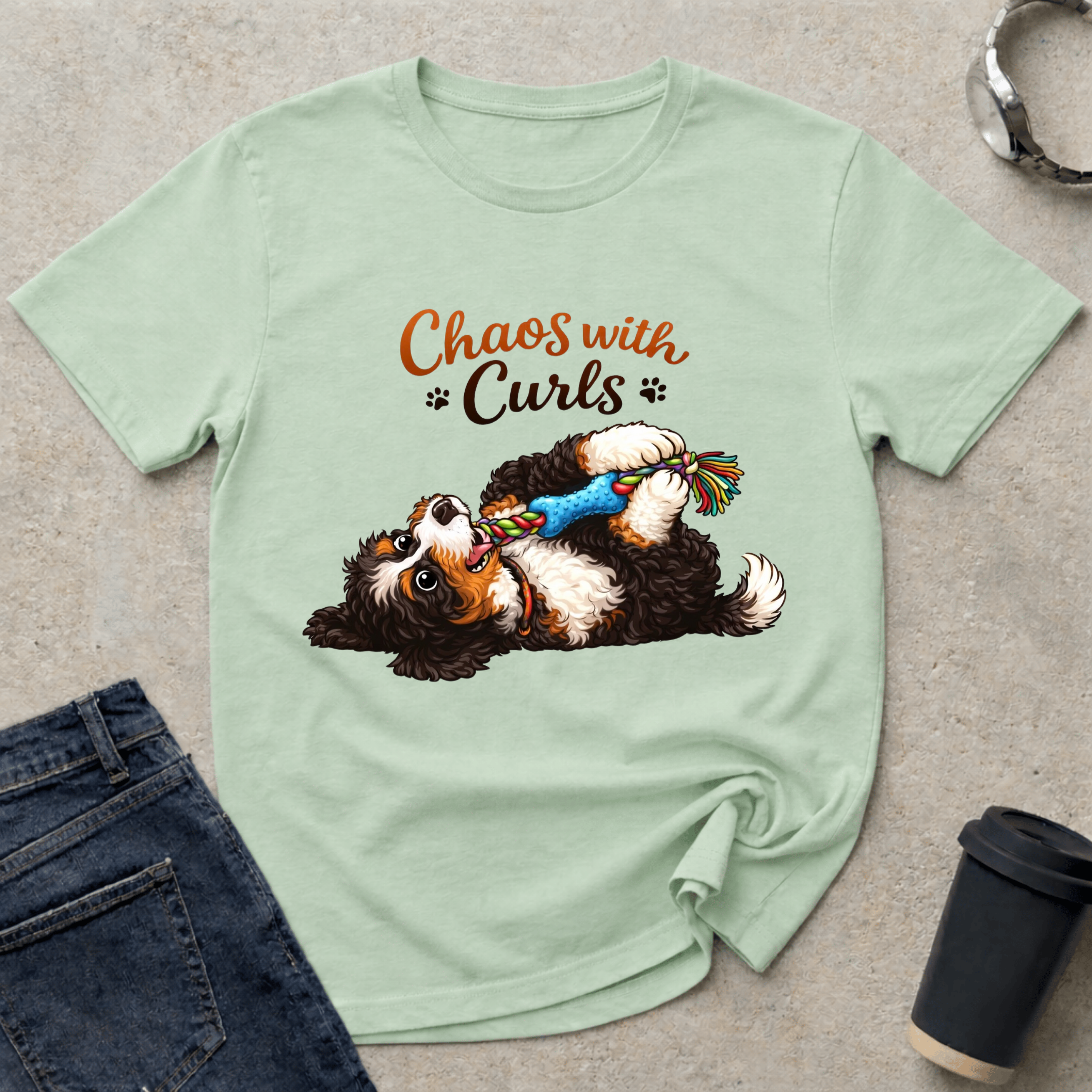 Chaos with Curls T-Shirt