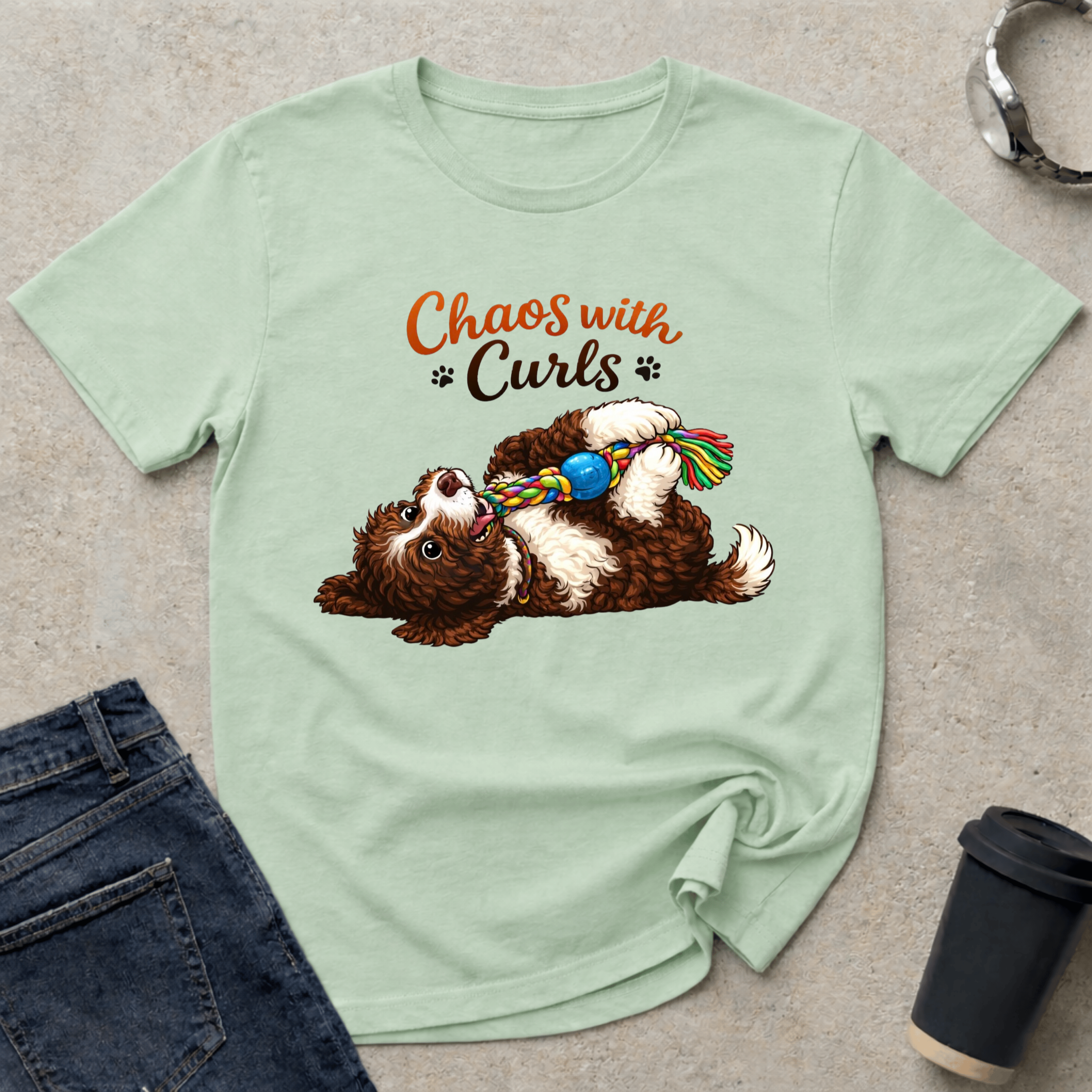 Chaos with Curls T-Shirt