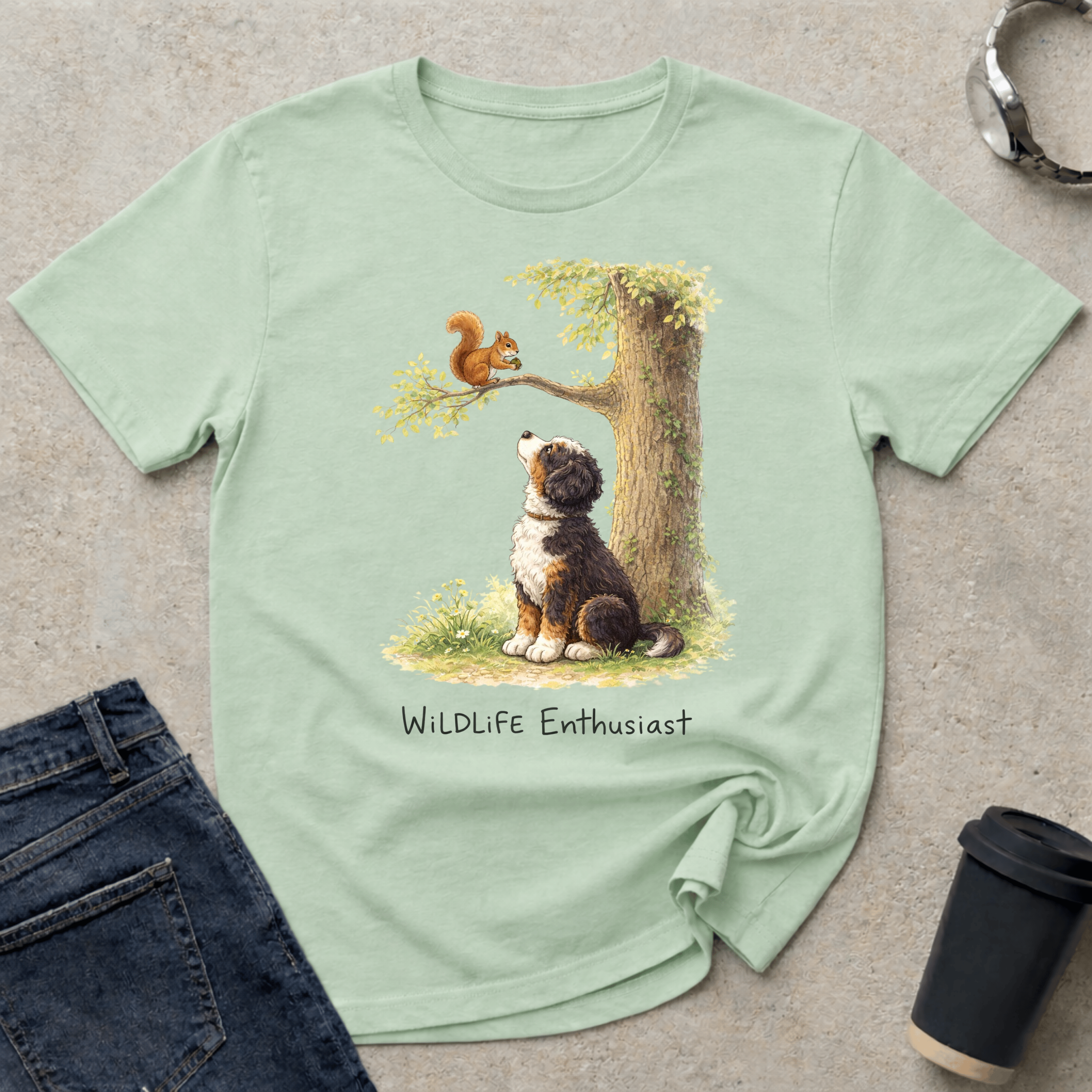 Wildlife Enthusiast Squirrel T-Shirt