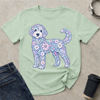 Pastel Floral Doodle T-Shirt