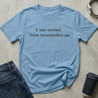 I Was Normal Three Bernedoodles Ago T-Shirt