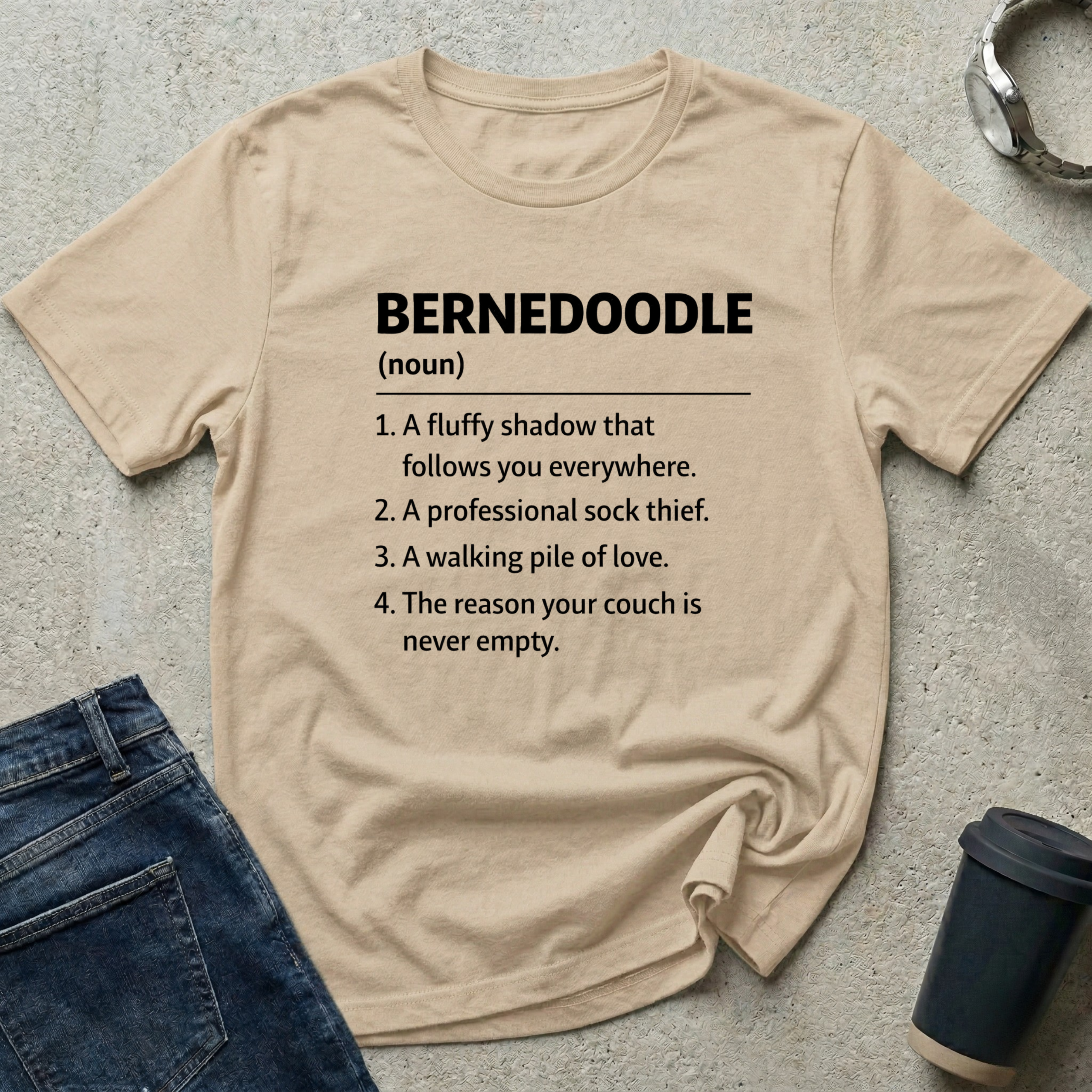 Bernedoodle Definition T-Shirt