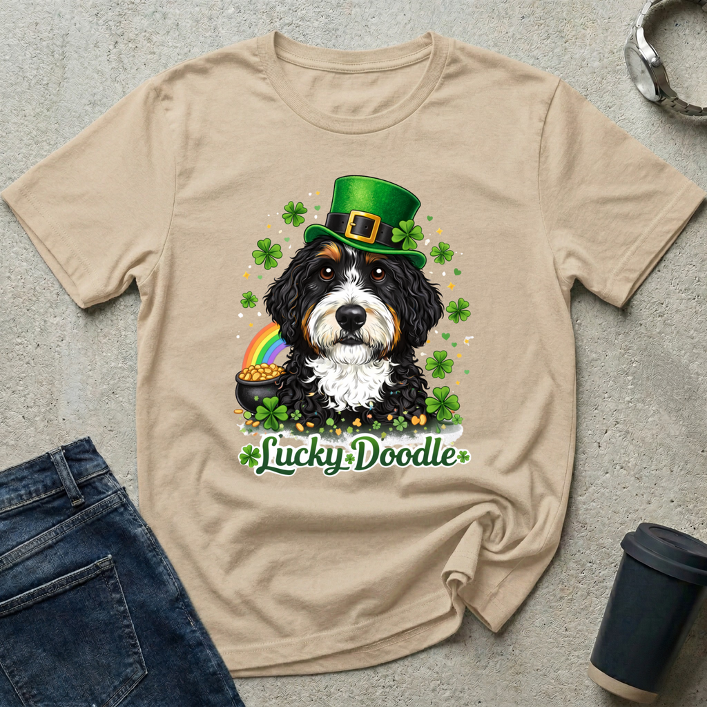 St. Patrick's Day Lucky Doodle T-Shirt
