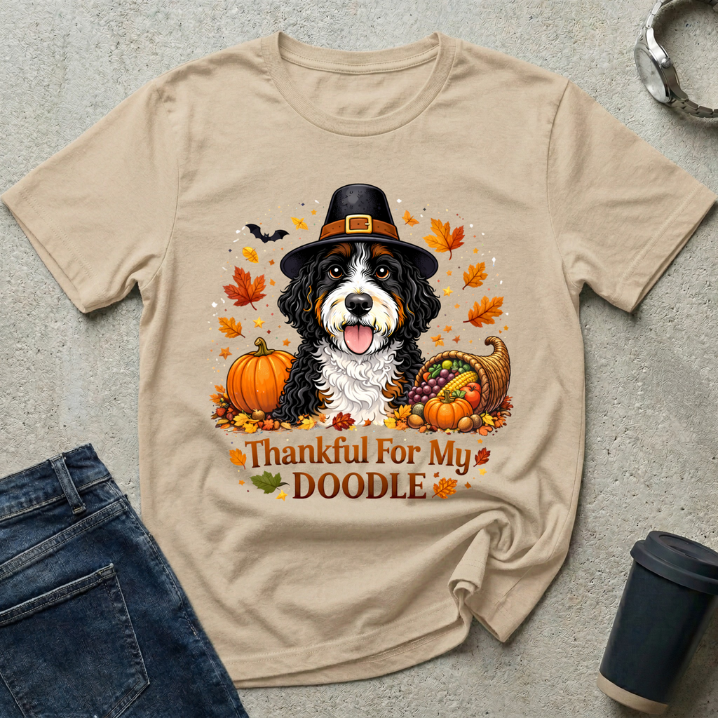 Thankful For My Doodle T-Shirt