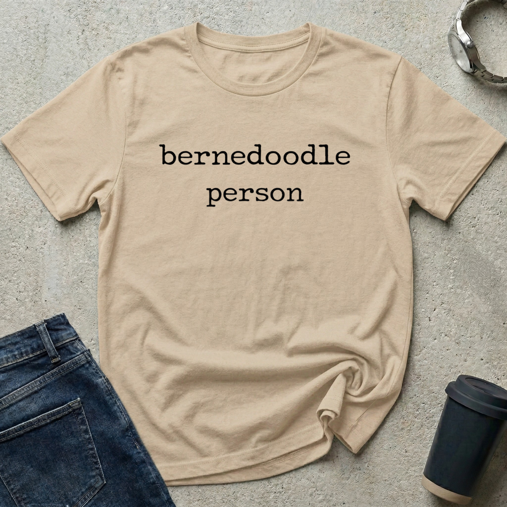 Bernedoodle Person T-Shirt