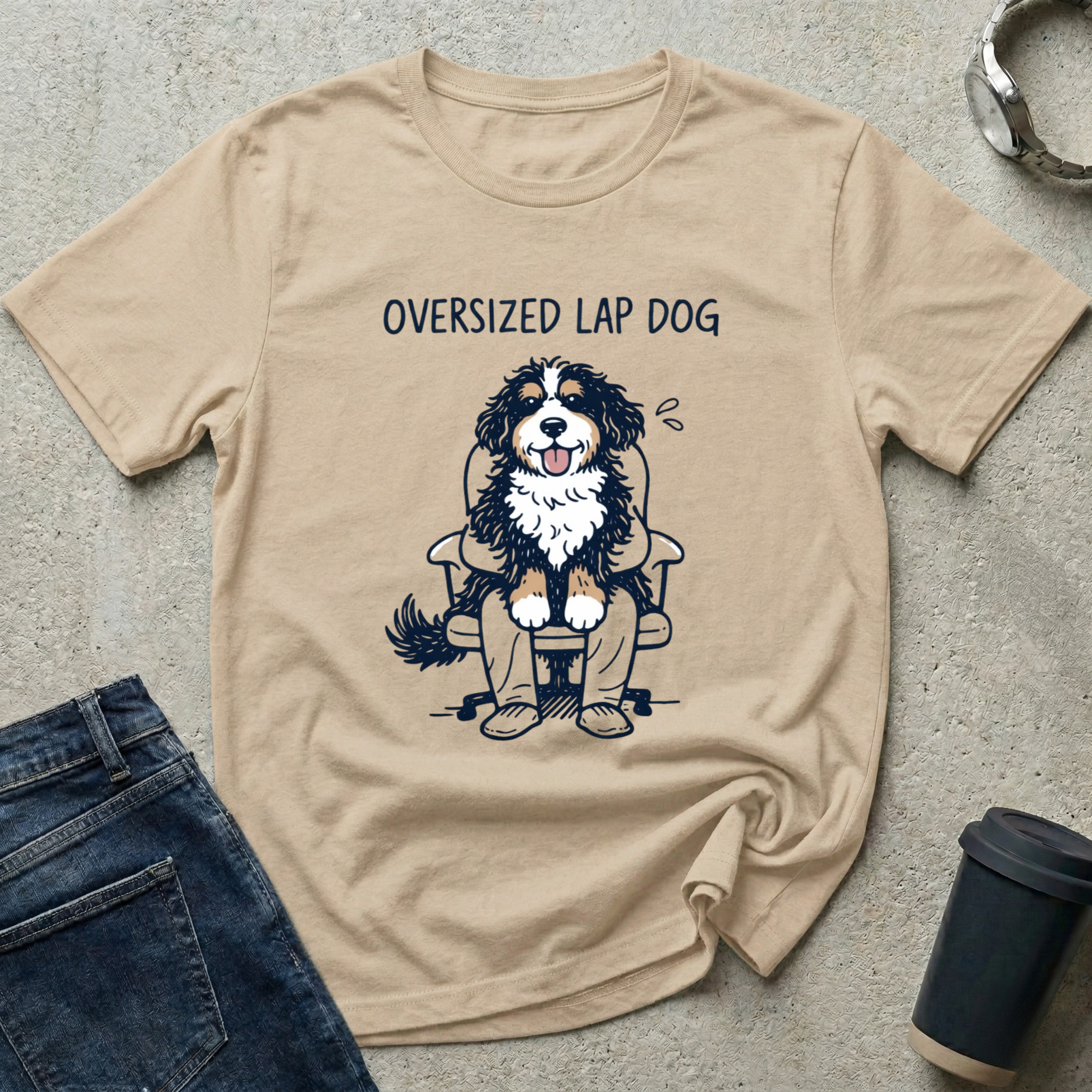 Oversized Lap Dog T-Shirt