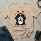V-Day Love at First Woof T-Shirt