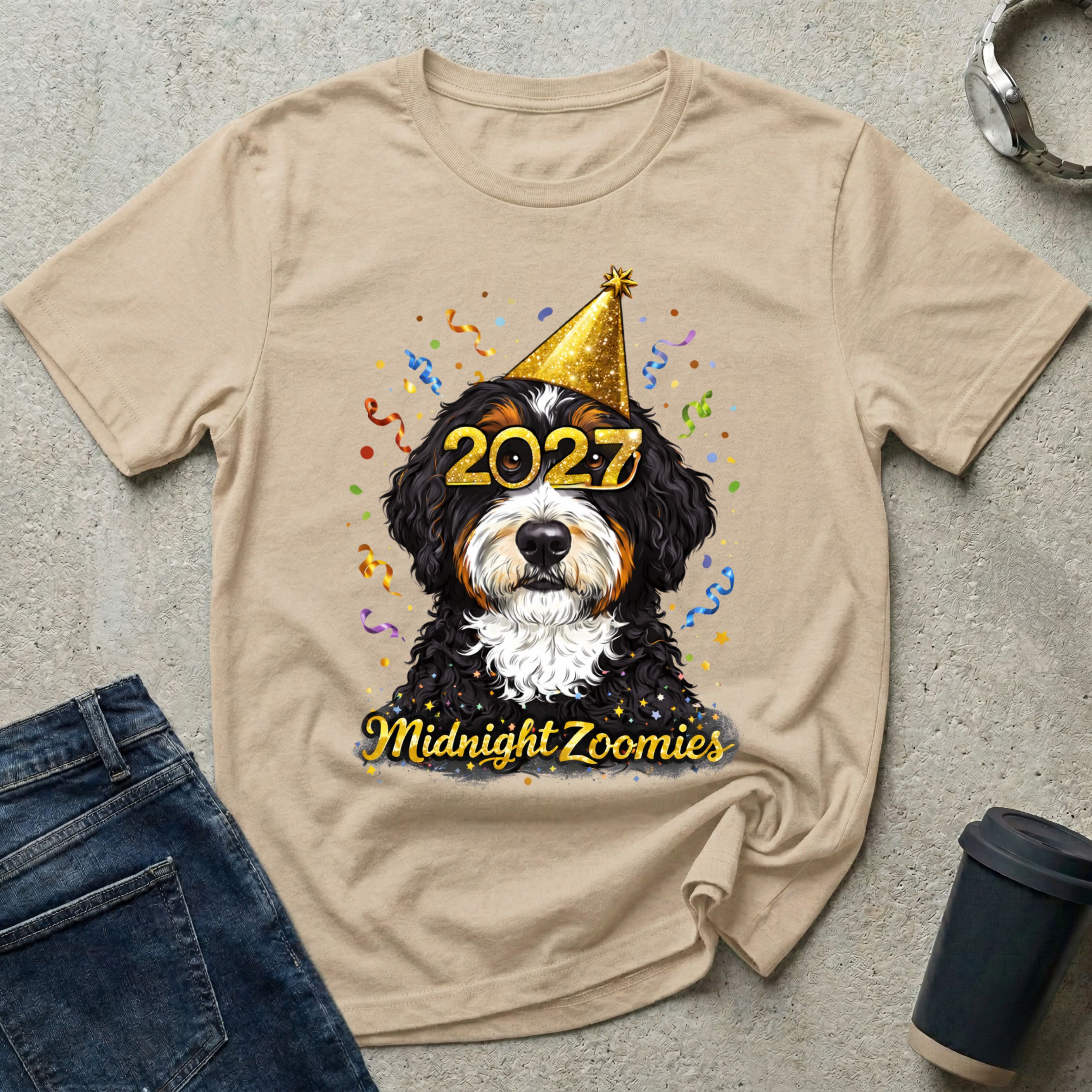 NYE Midnight Zoomies T-Shirt