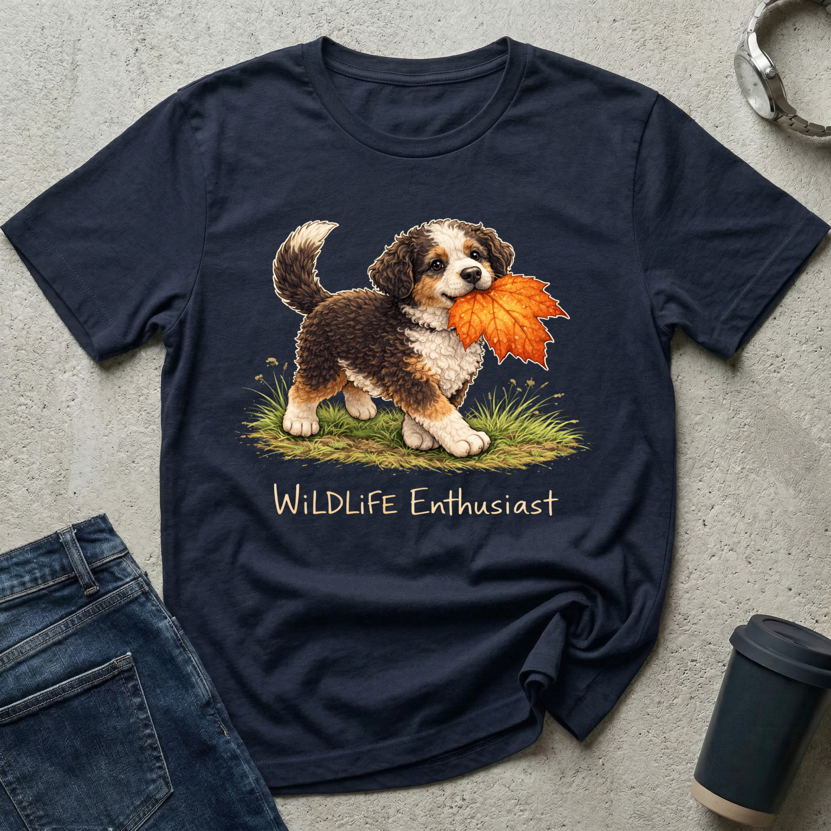 Wildlife Enthusiast - Leaf T-Shirt