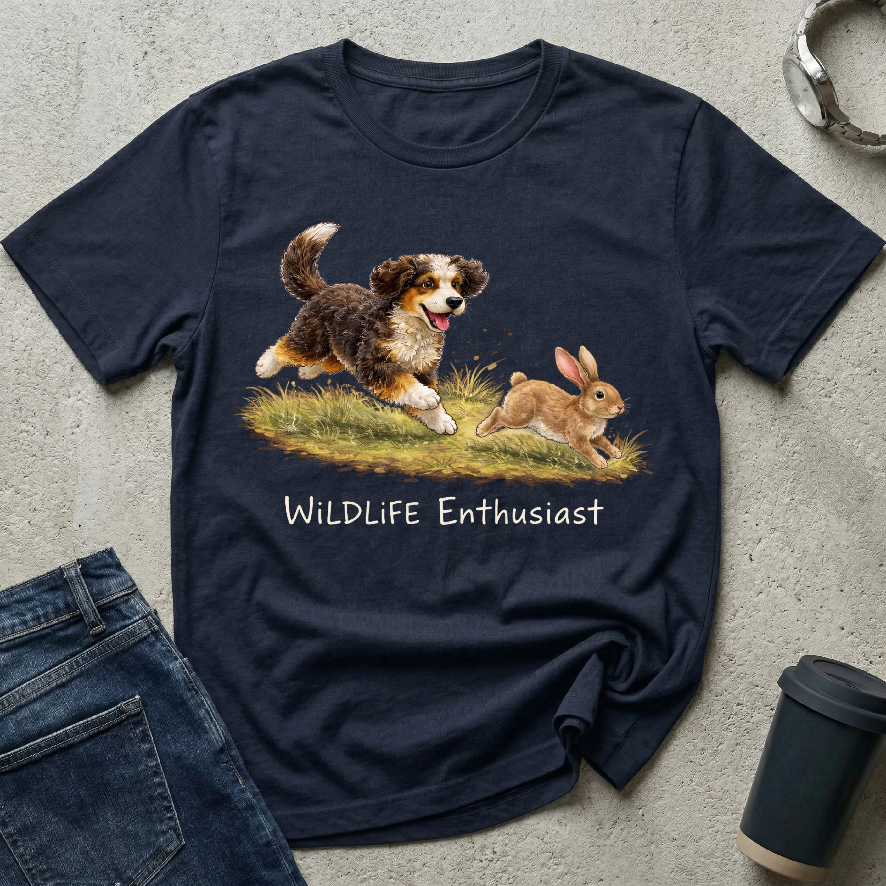 Wildlife Enthusiast - Rabbit T-Shirt