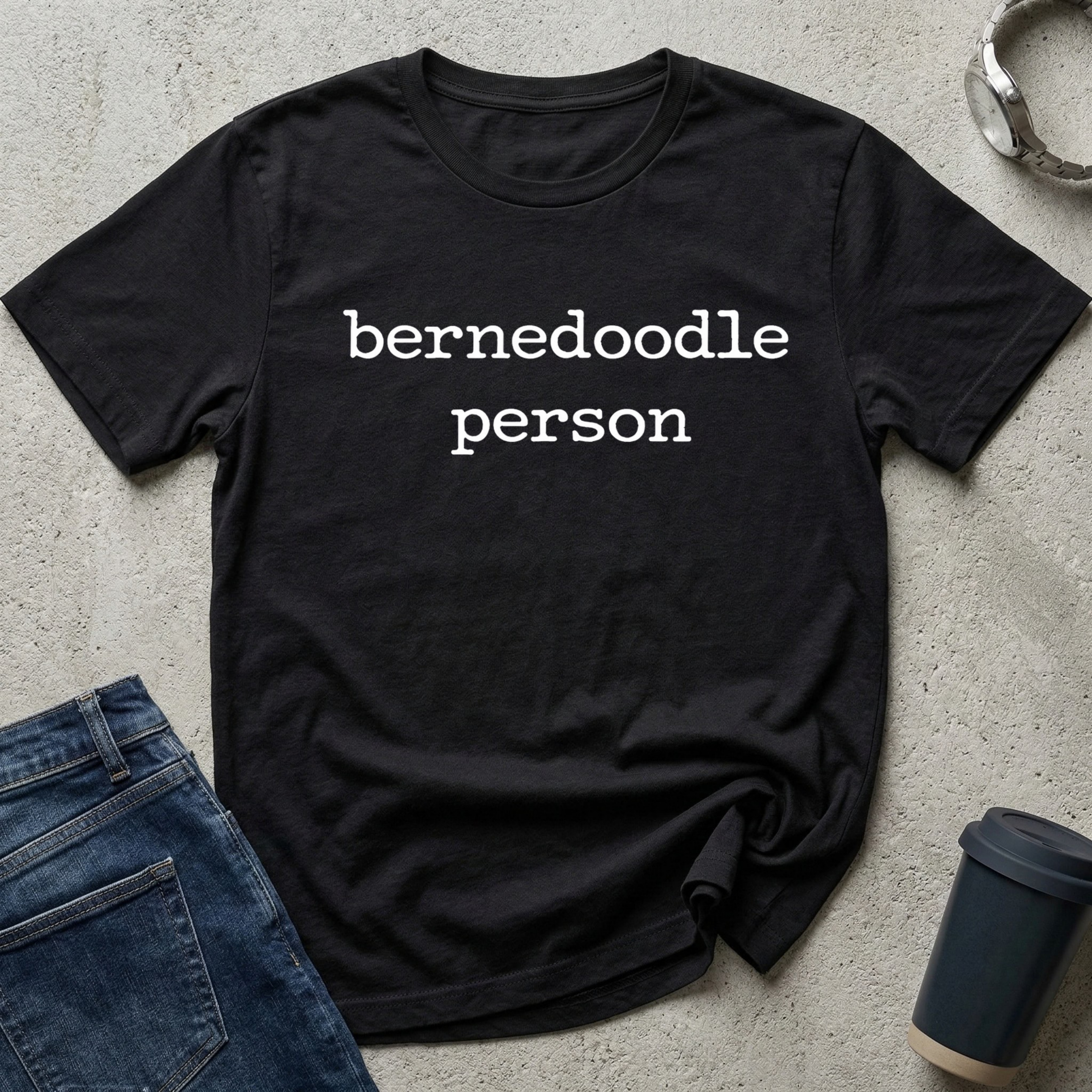 Bernedoodle Person T-Shirt