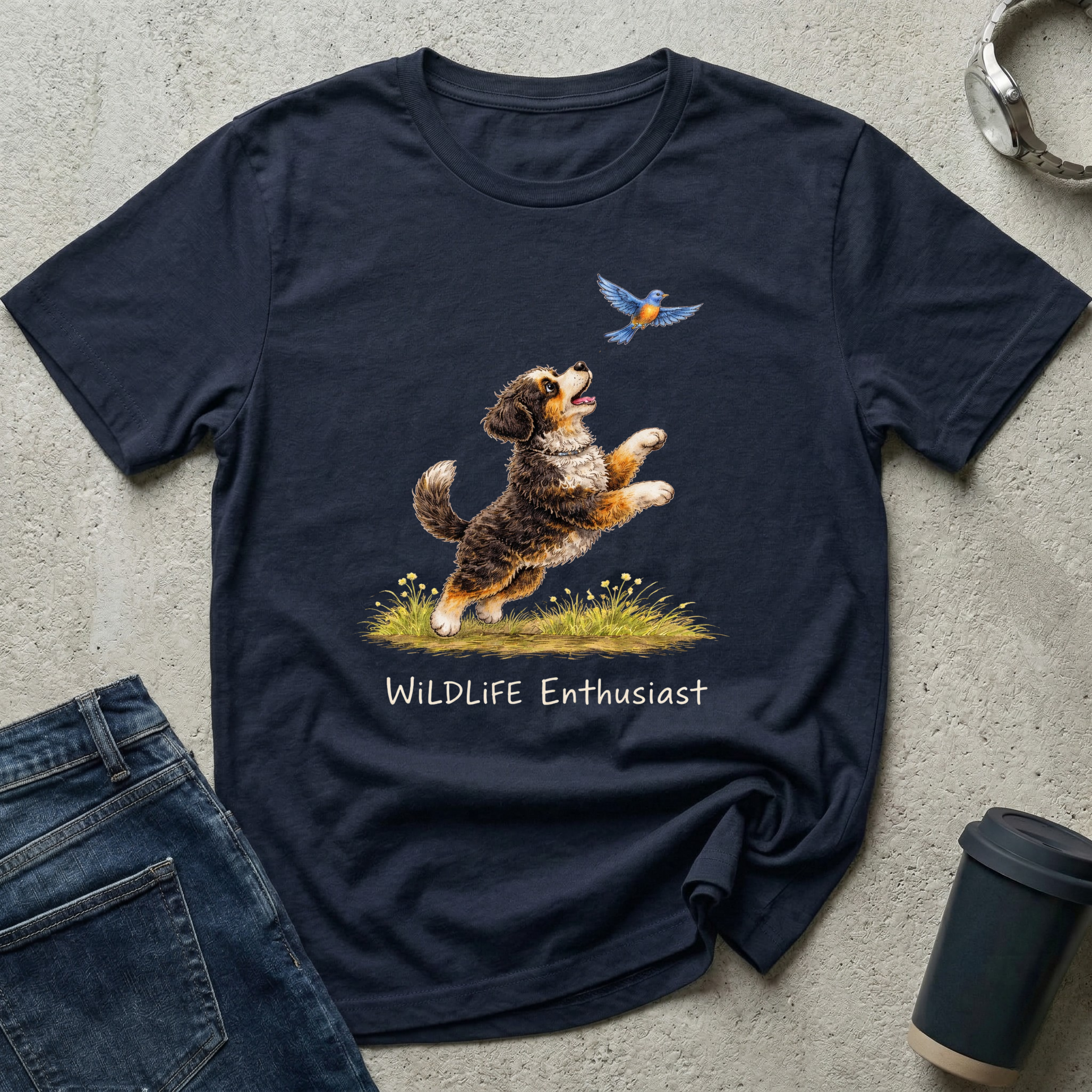 Wildlife Enthusiast - Bird T-Shirt