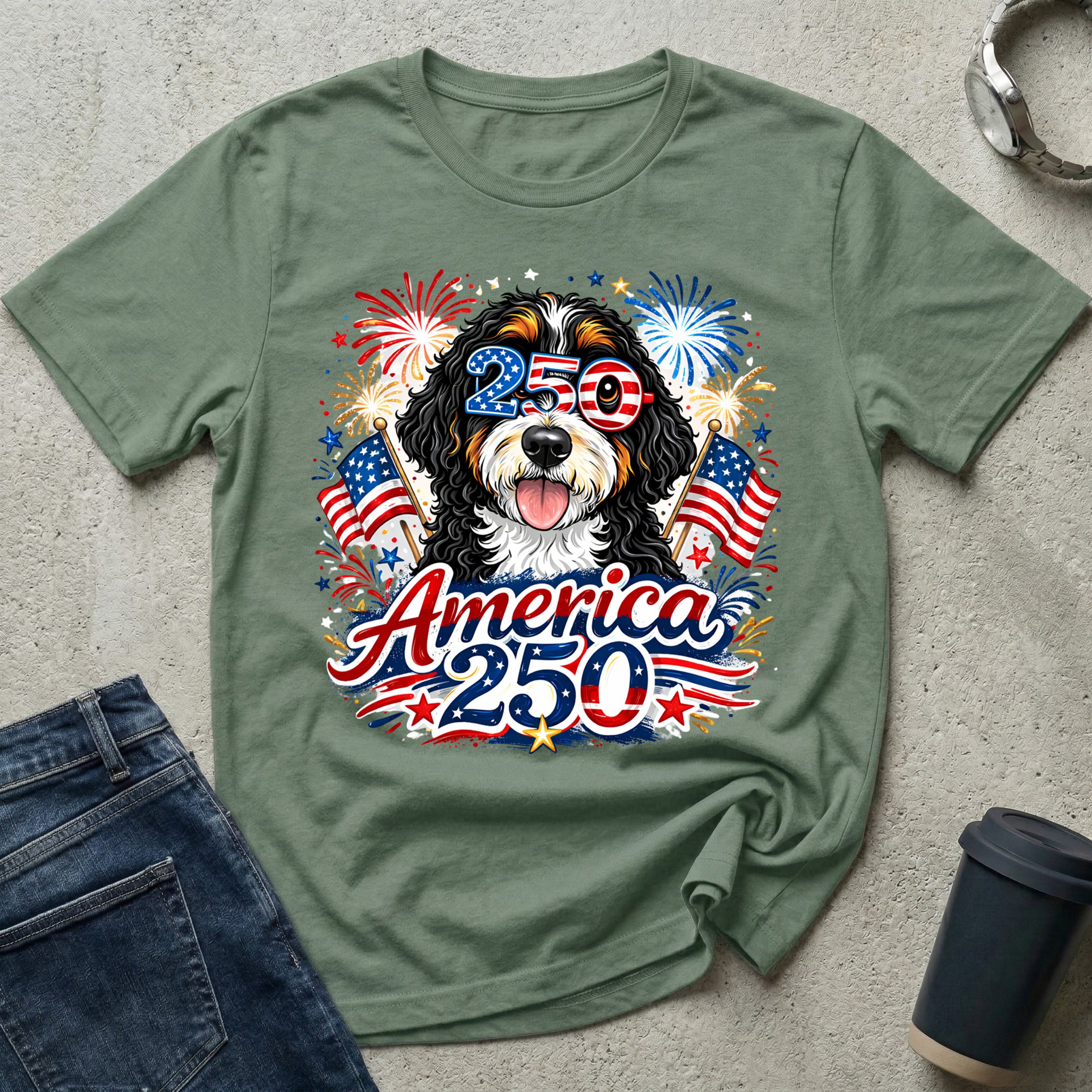 America 250th Birthday T-Shirt