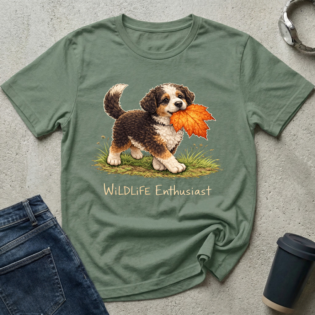 Wildlife Enthusiast - Leaf T-Shirt