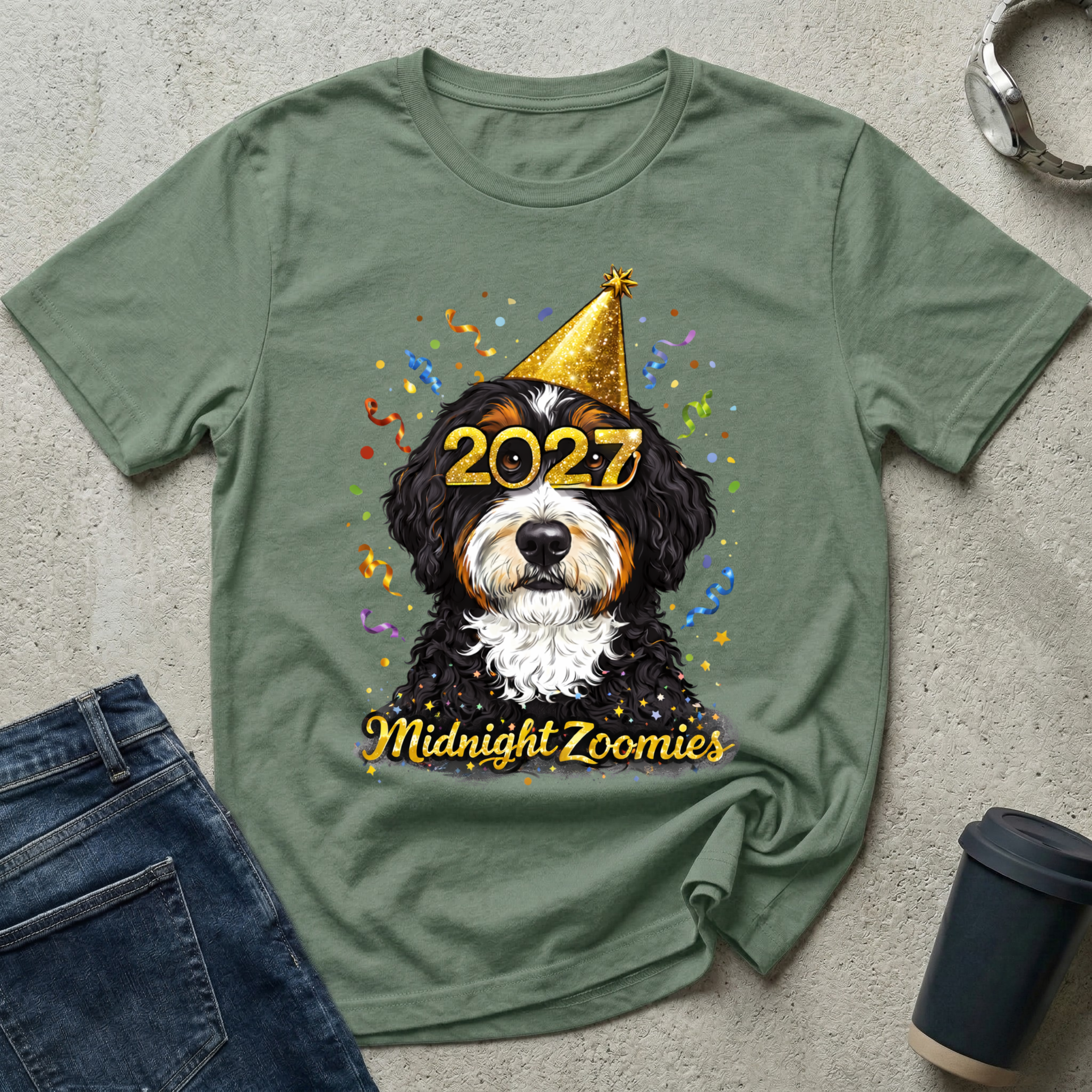 NYE Midnight Zoomies T-Shirt