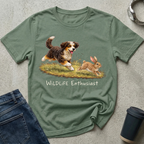 Wildlife Enthusiast - Rabbit T-Shirt