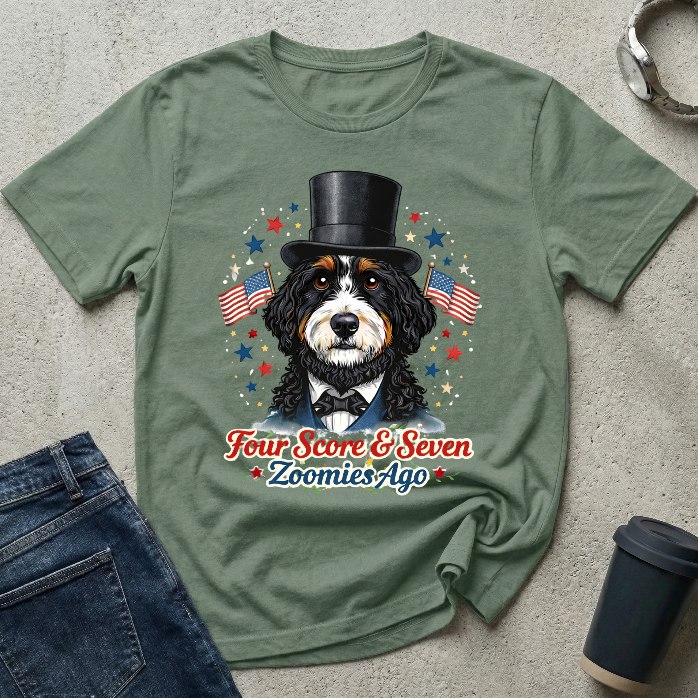 Presidents Day Lincoln T-Shirt