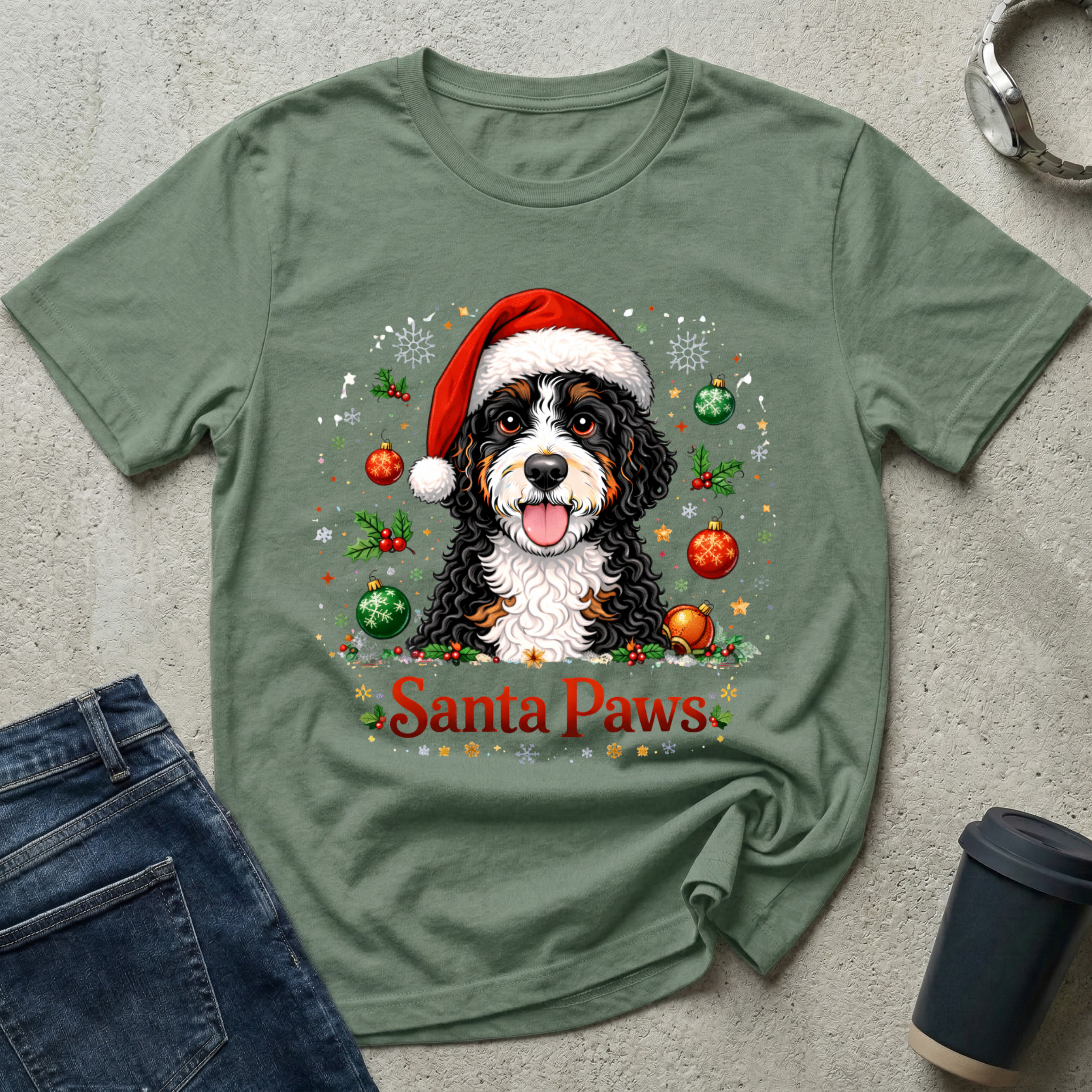 Santa Paws T-Shirt