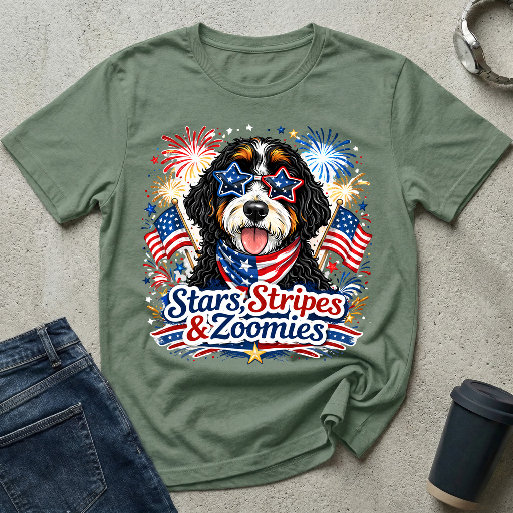Stars, Stripes, & Zoomies T-Shirt