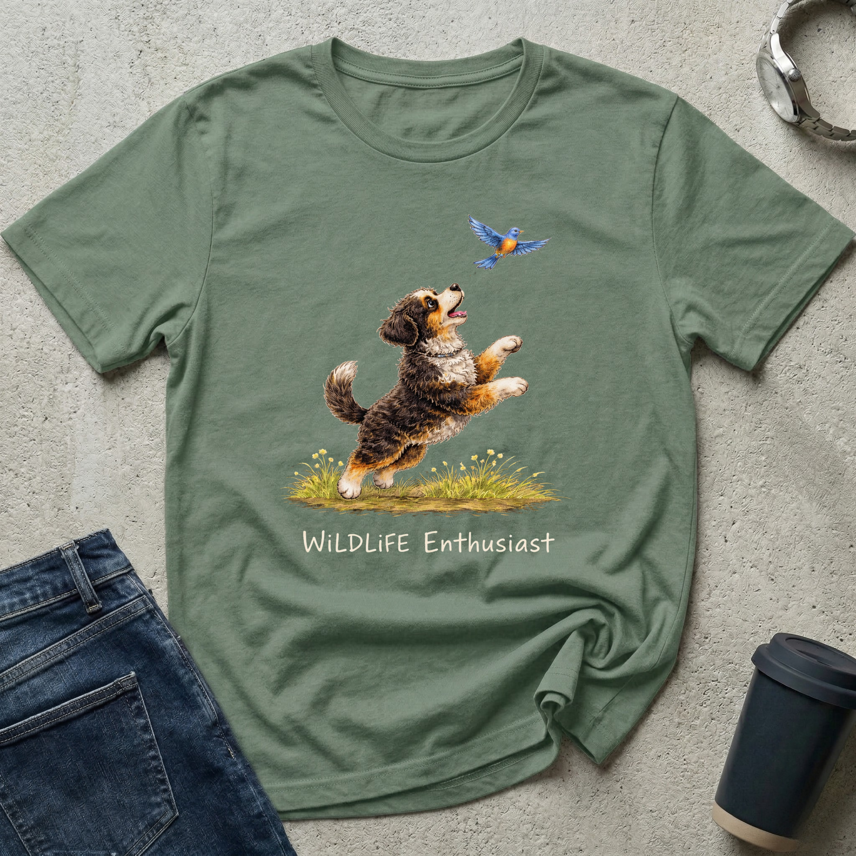 Wildlife Enthusiast - Bird T-Shirt