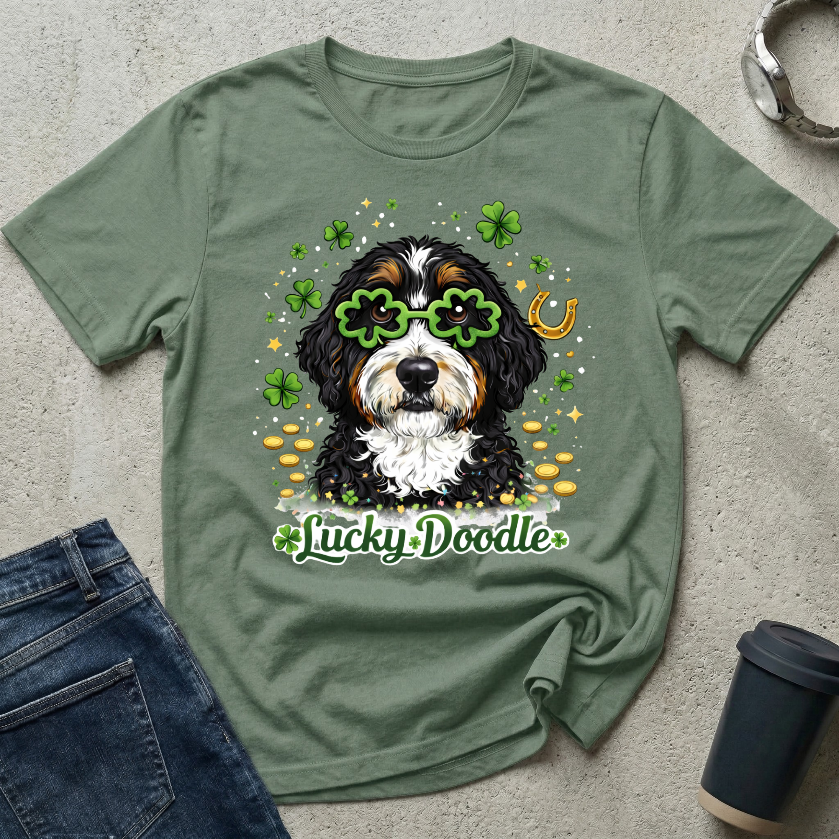 St. Patrick's Day Lucky Dog T-Shirt