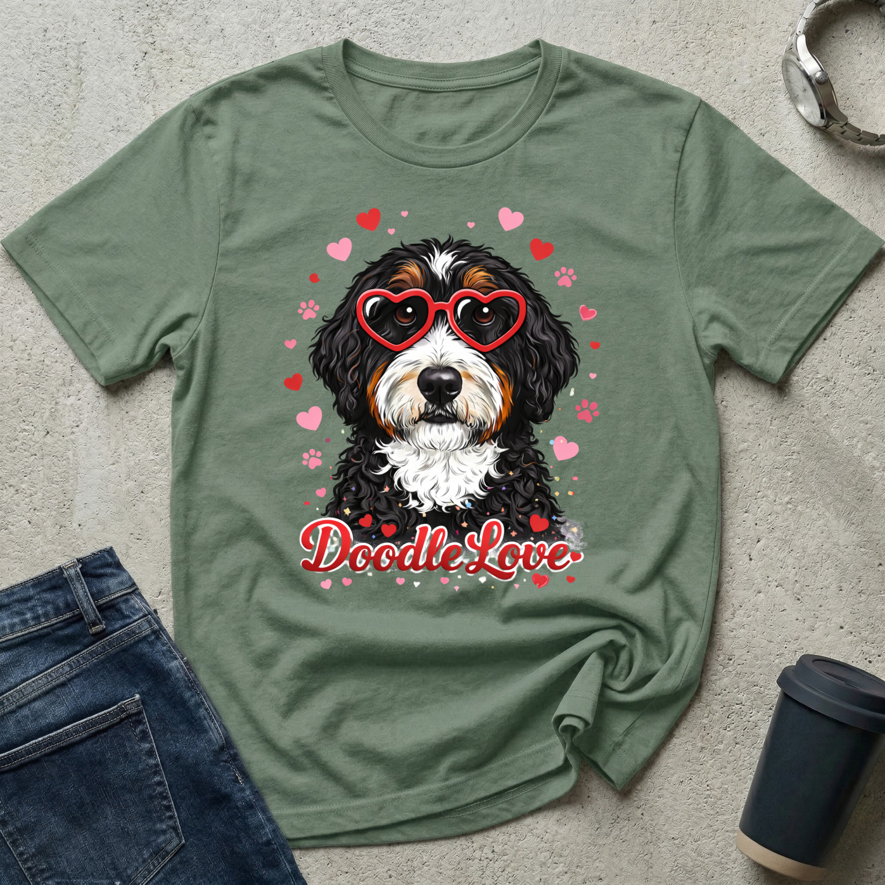 V-Day Doodle Love T-Shirt
