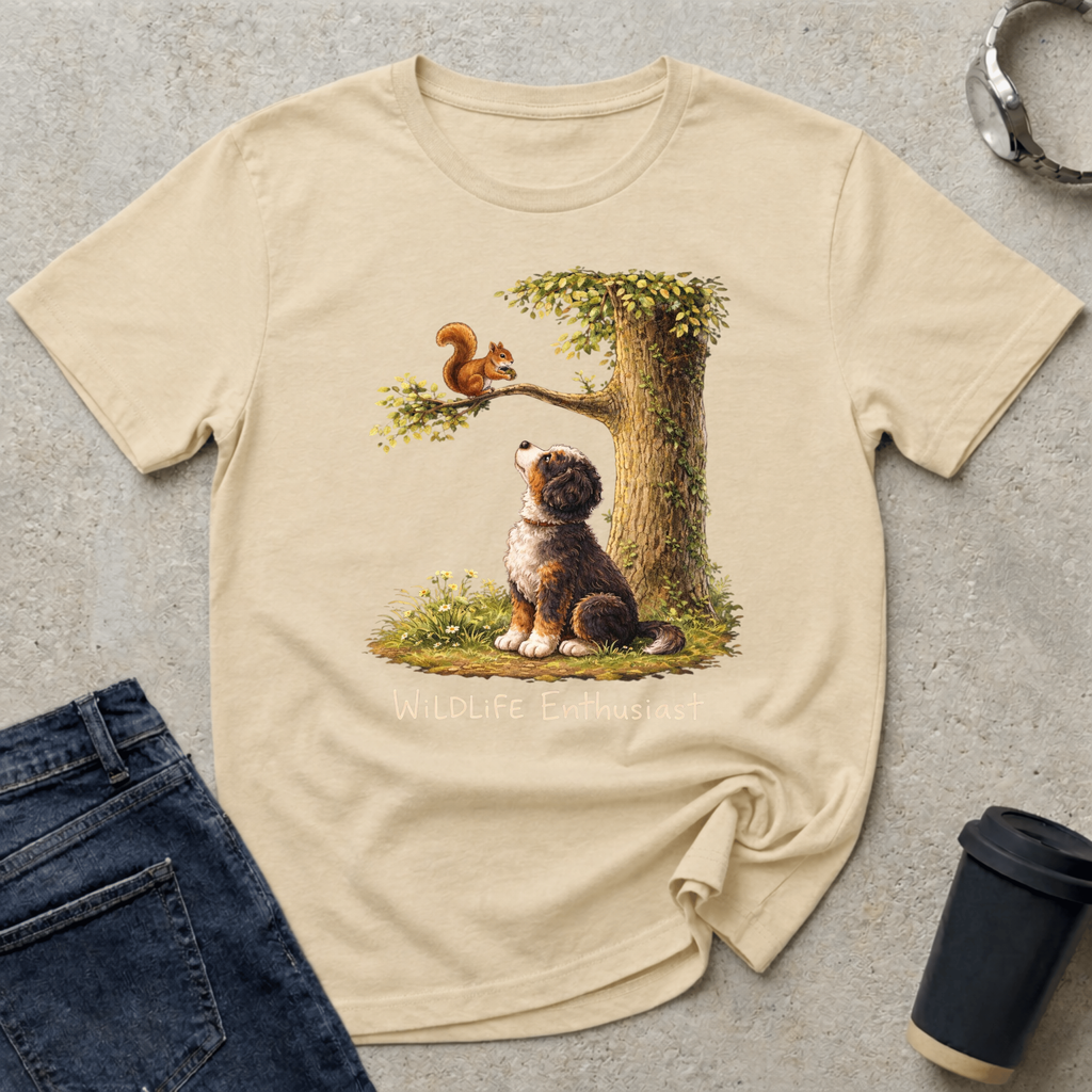 Wildlife Enthusiast - Squirrel T-Shirt