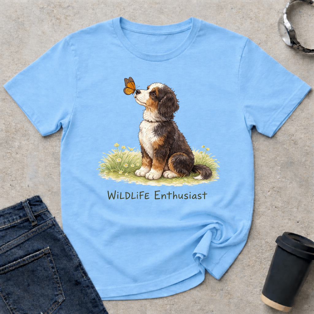 Wildlife Enthusiast Butterfly T-Shirt