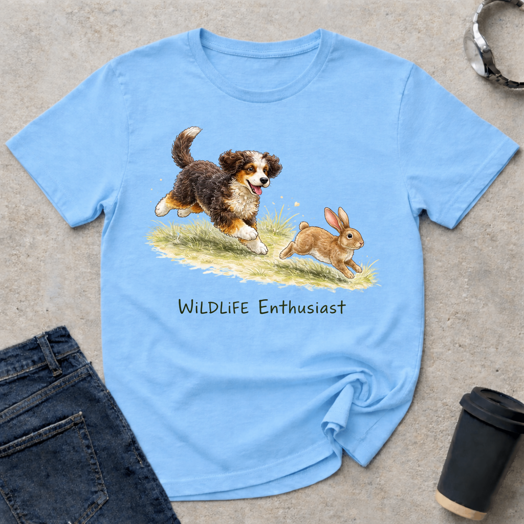 Wildlife Enthusiast Rabbit T-Shirt