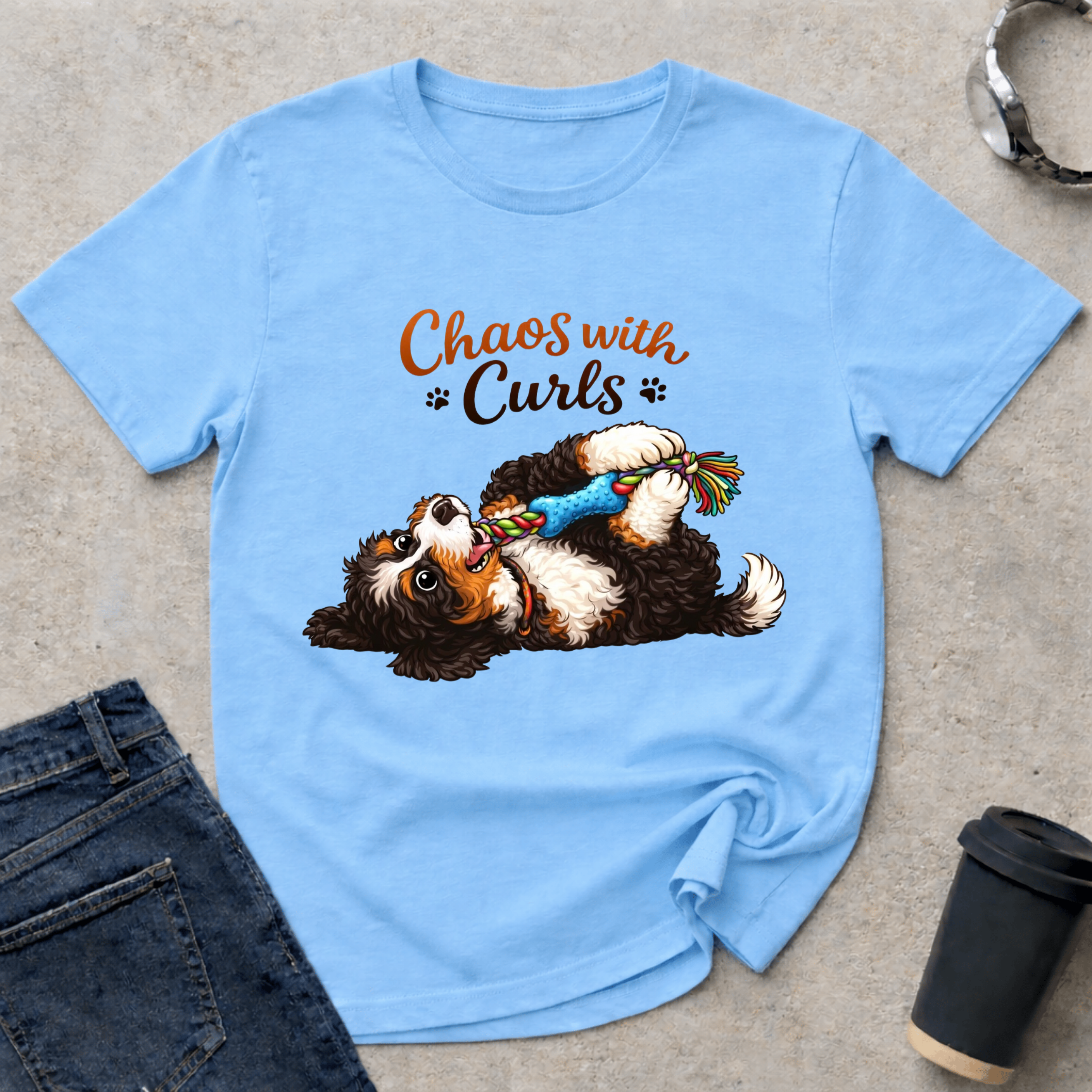 Chaos with Curls T-Shirt