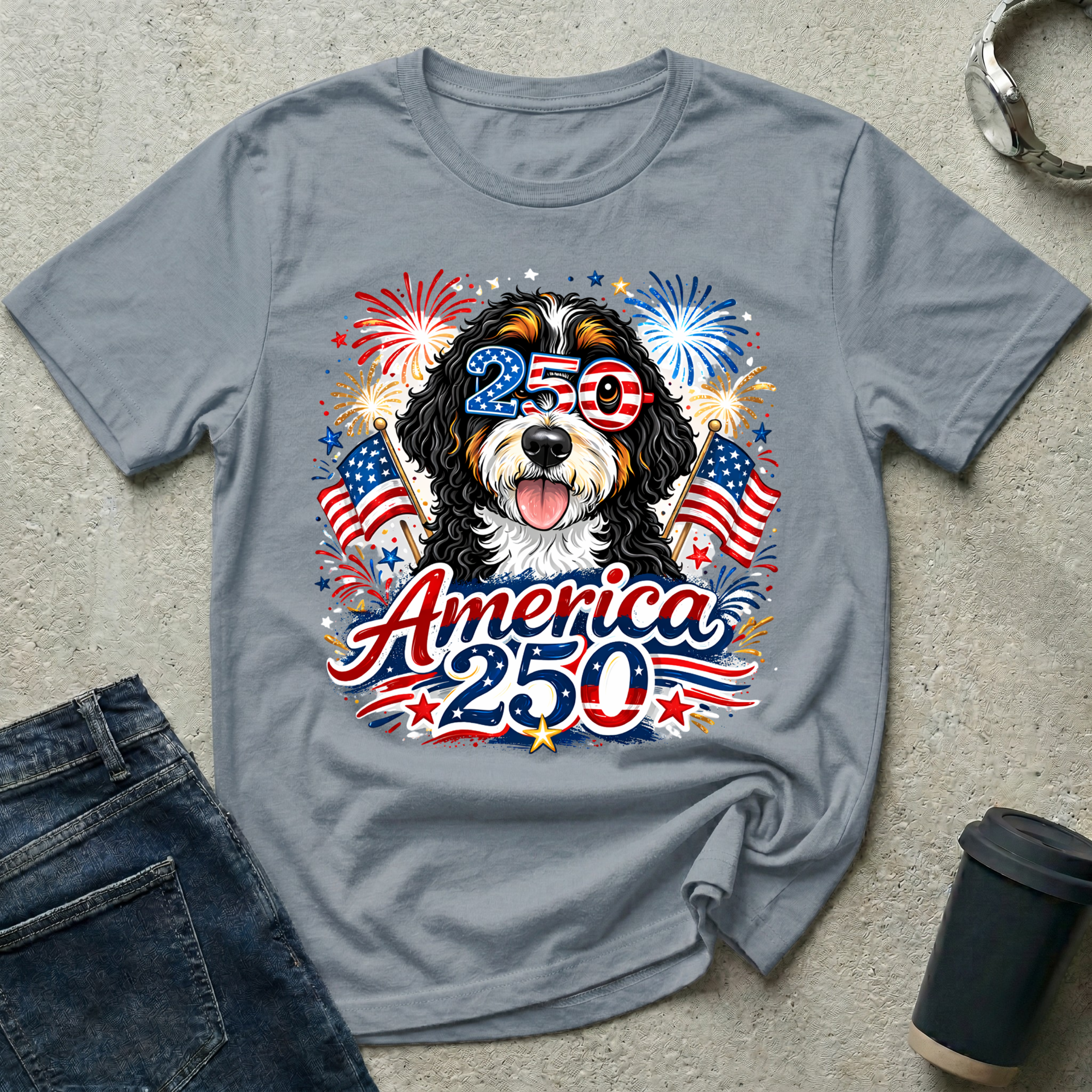 America 250th Birthday T-Shirt