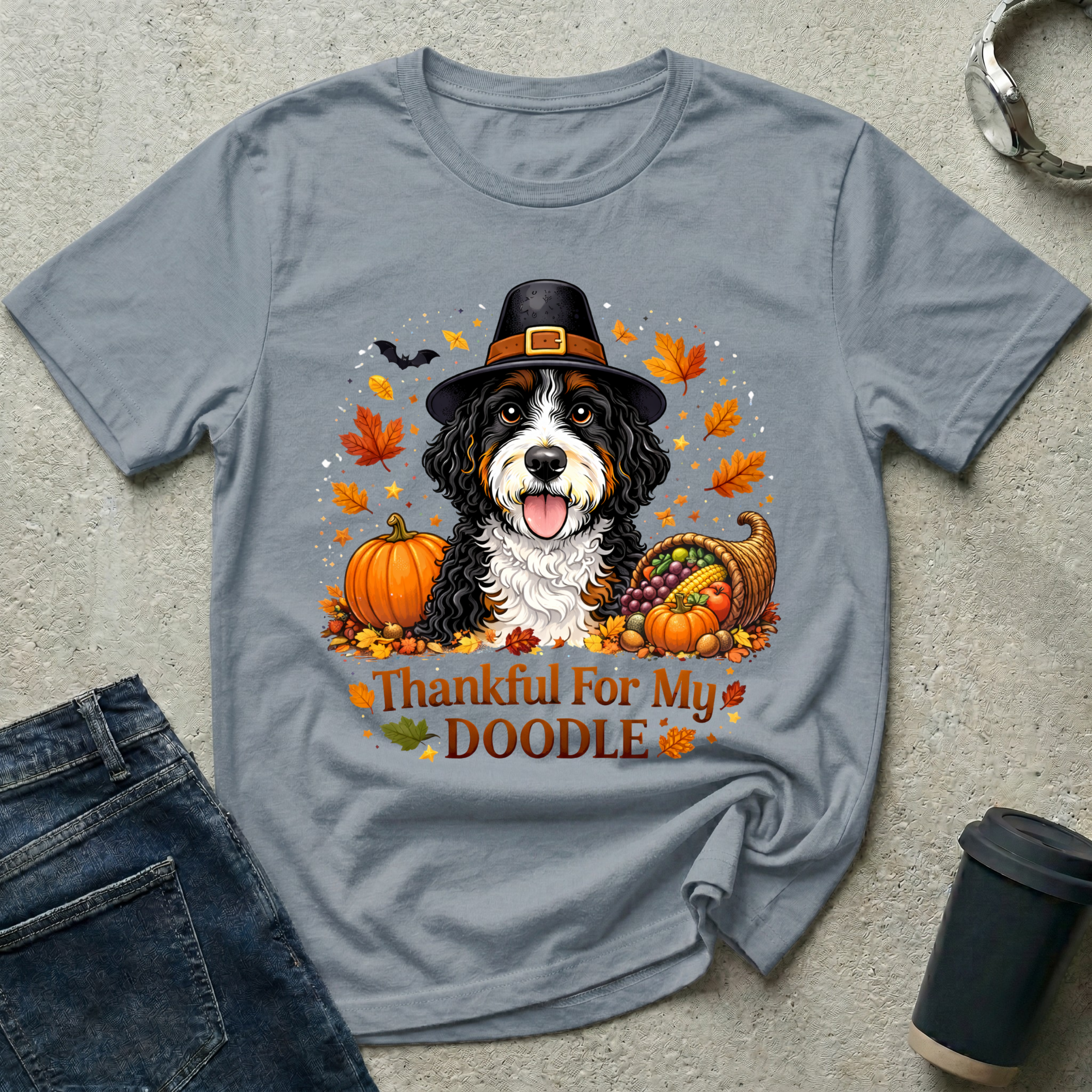 Thankful For My Doodle T-Shirt