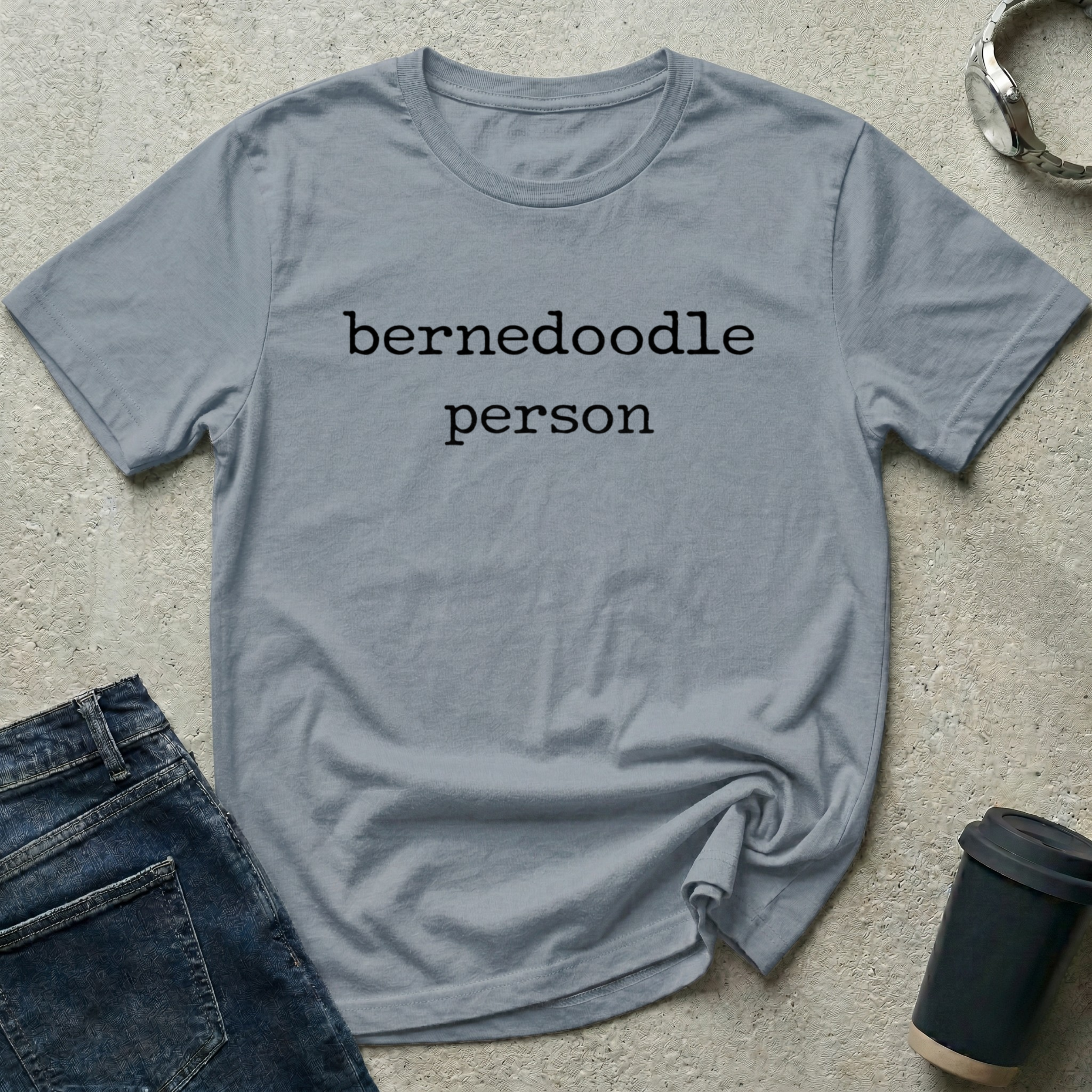 Bernedoodle Person T-Shirt