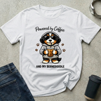 Powered by Coffee and My Bernedoodle T-Shirt