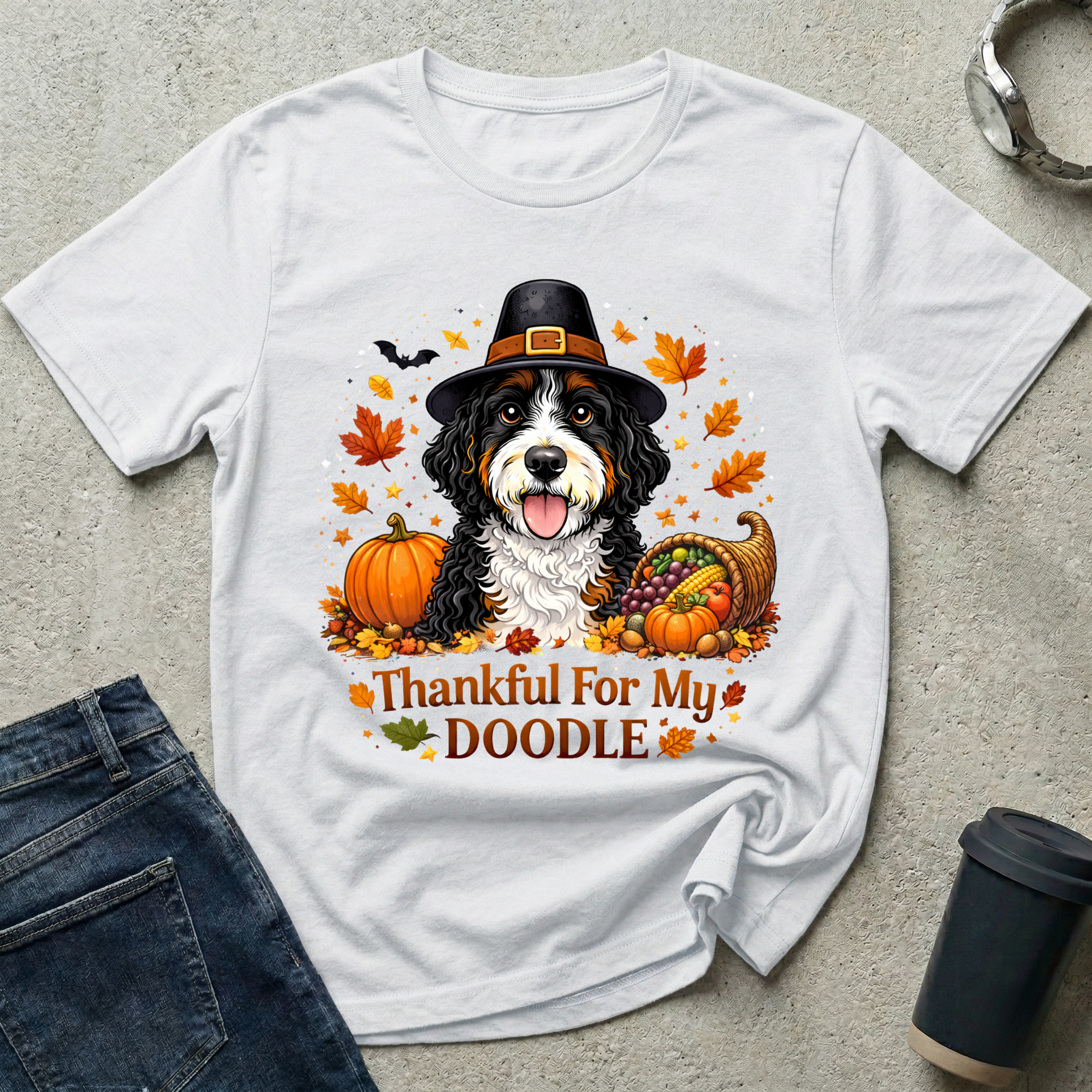 Thankful For My Doodle T-Shirt