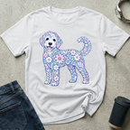 Pastel Floral Doodle T-Shirt