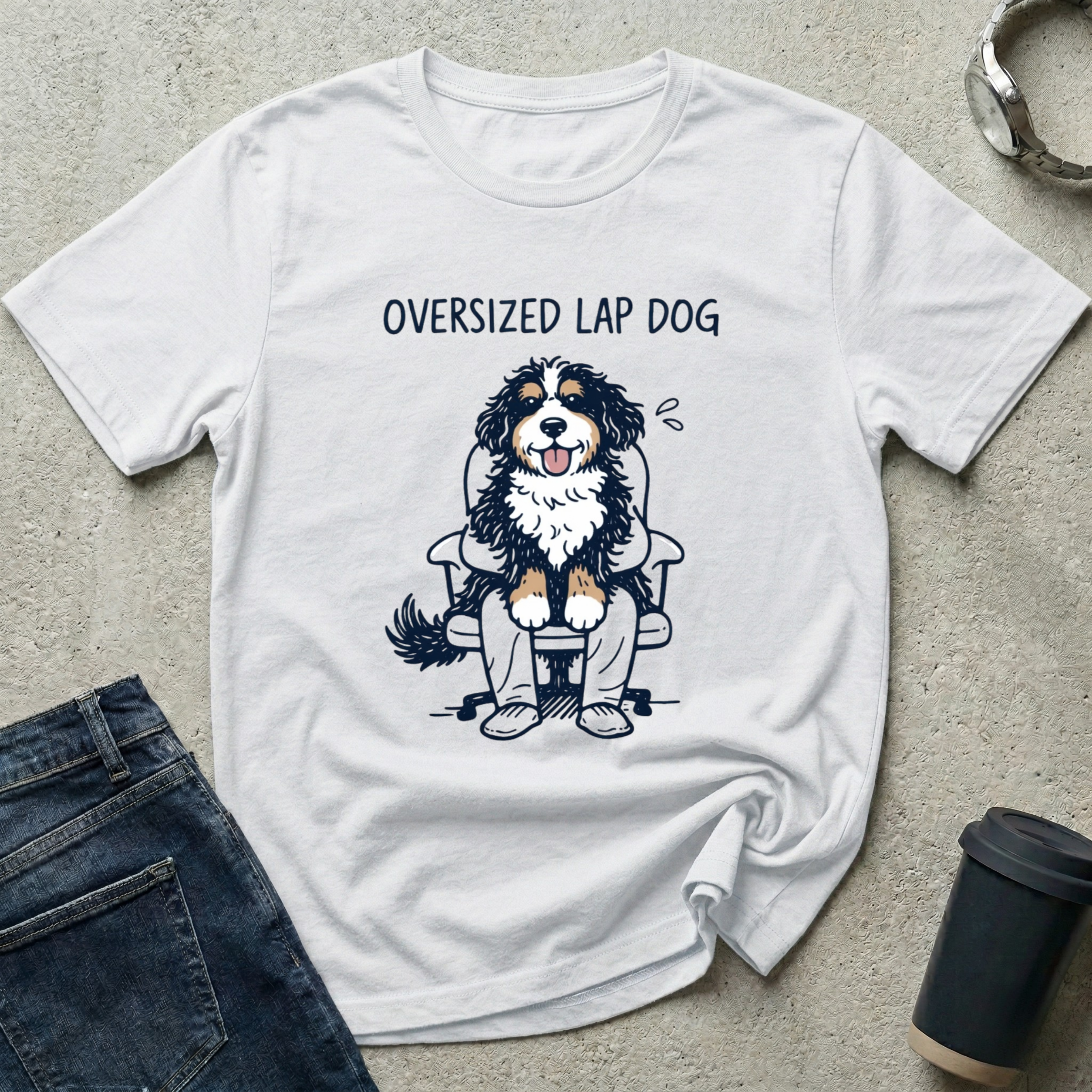 Oversized Lap Dog T-Shirt